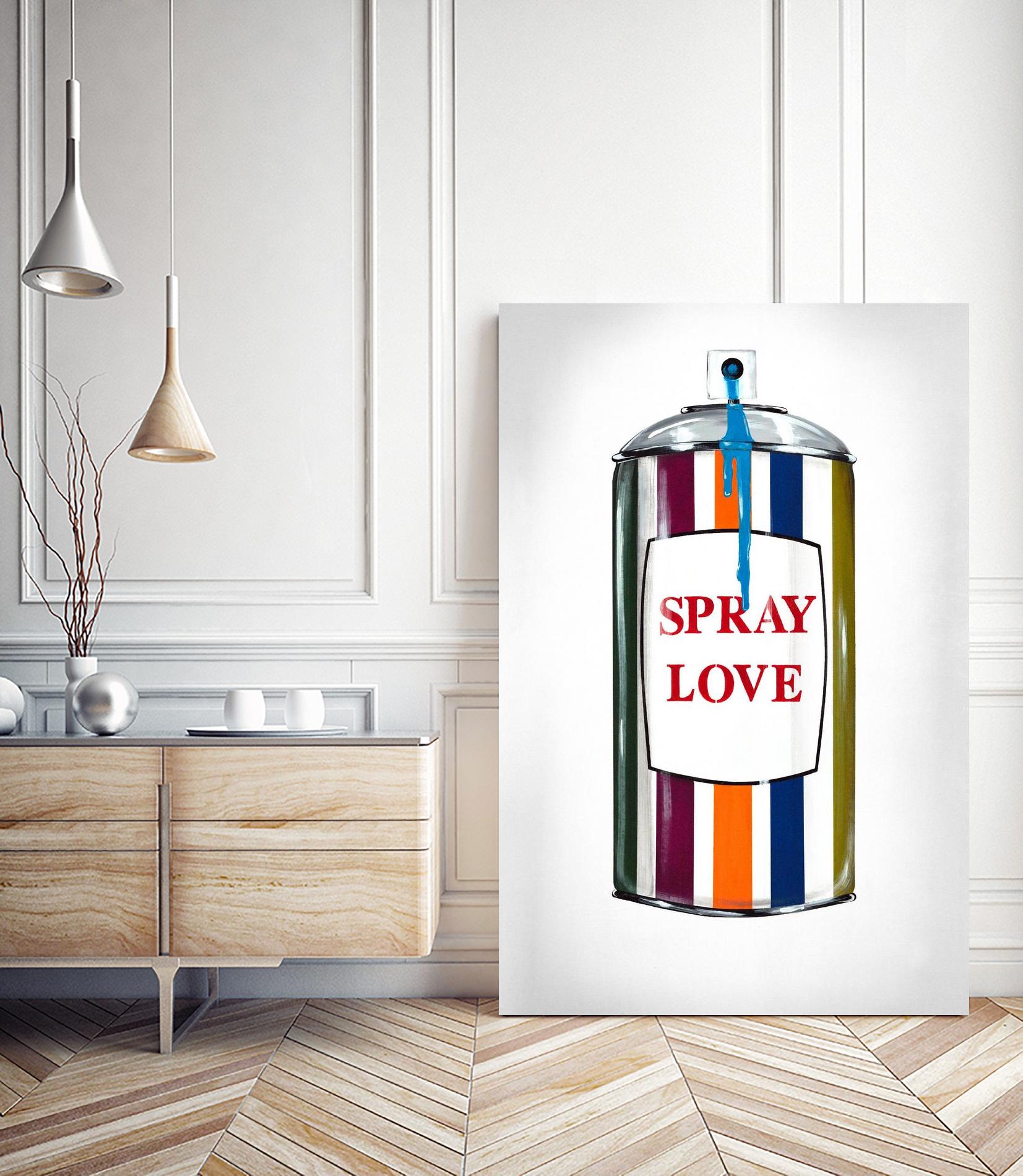 Public Expression V by Daleno Art on GIANT ART - orange typography love