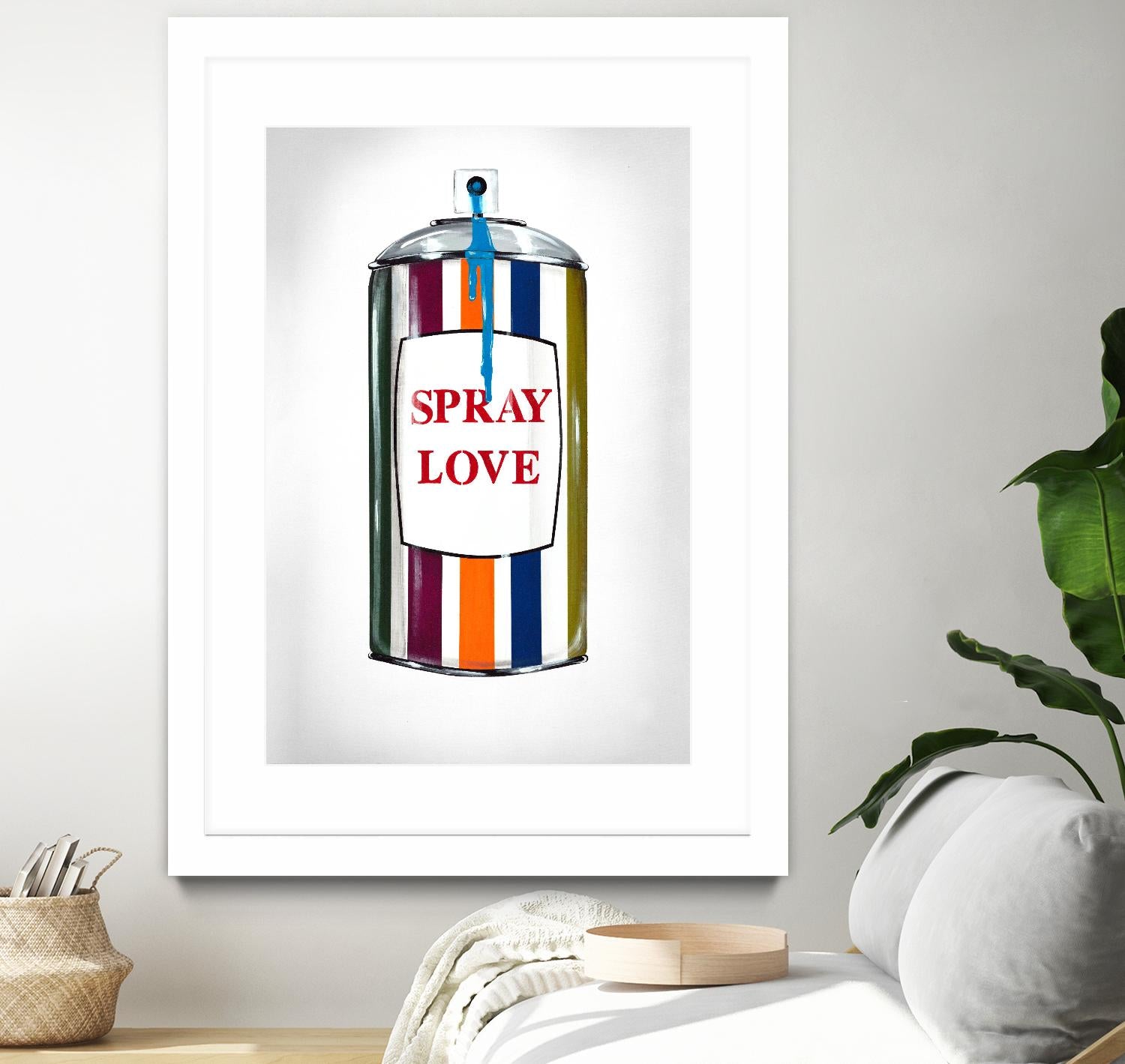 Public Expression V by Daleno Art on GIANT ART - orange typography love