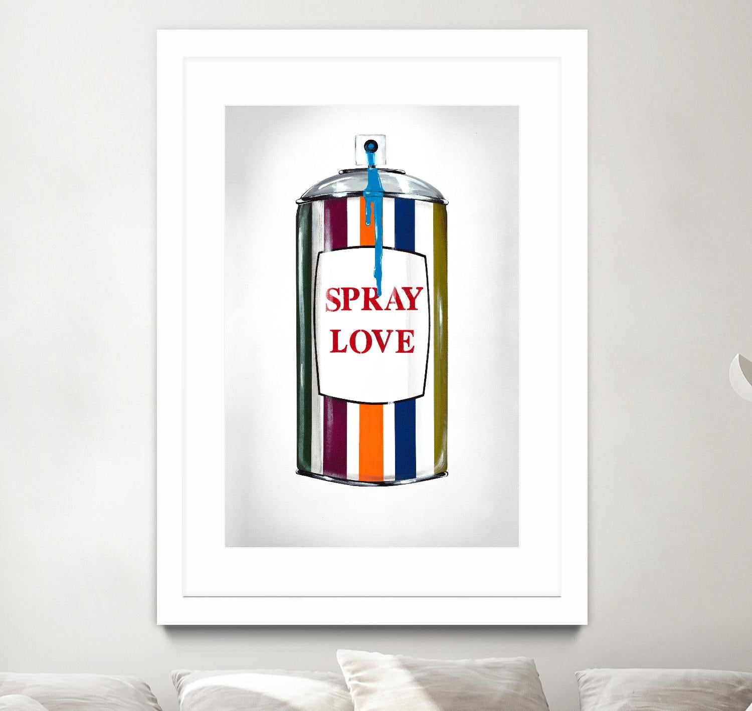 Public Expression V by Daleno Art on GIANT ART - orange typography love