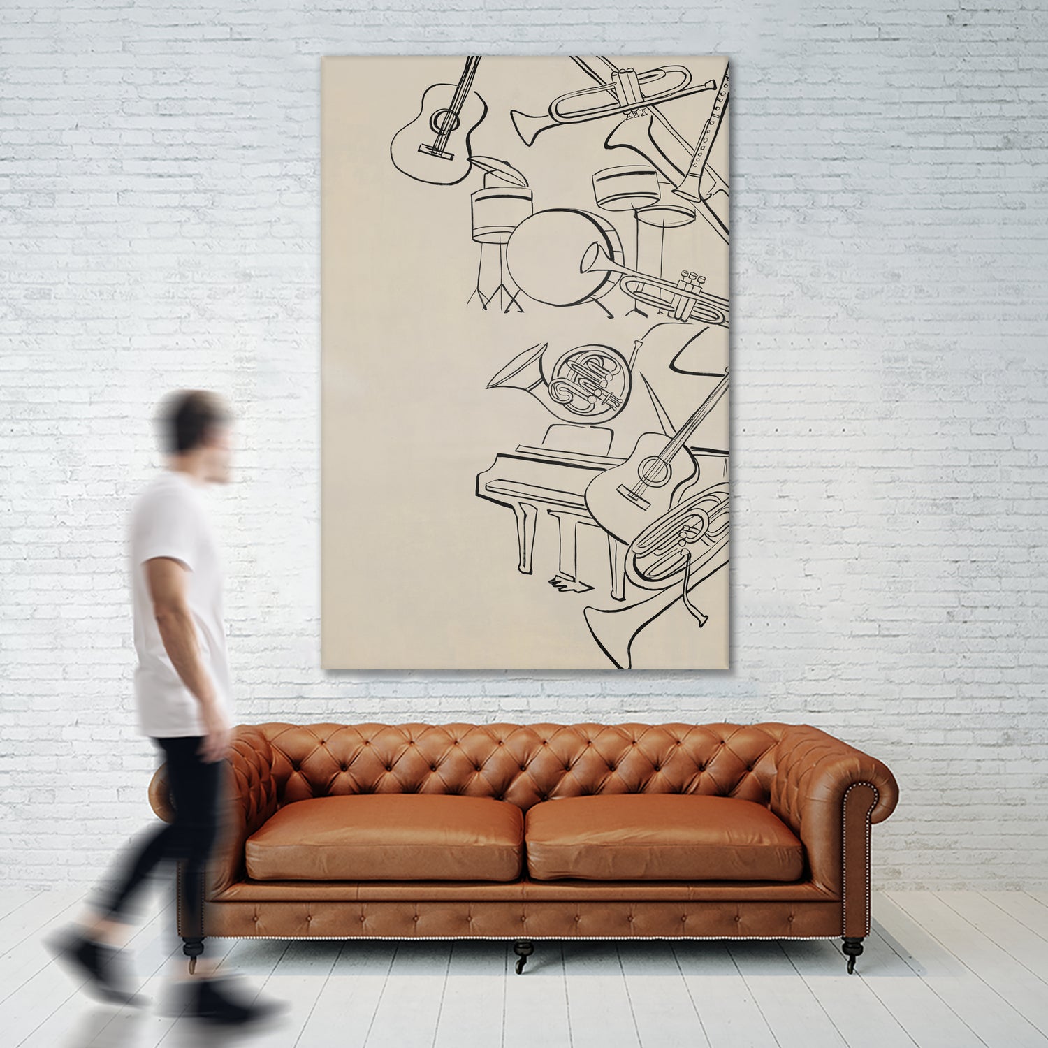 The Family Musician by Daleno Art on GIANT ART -  abstract