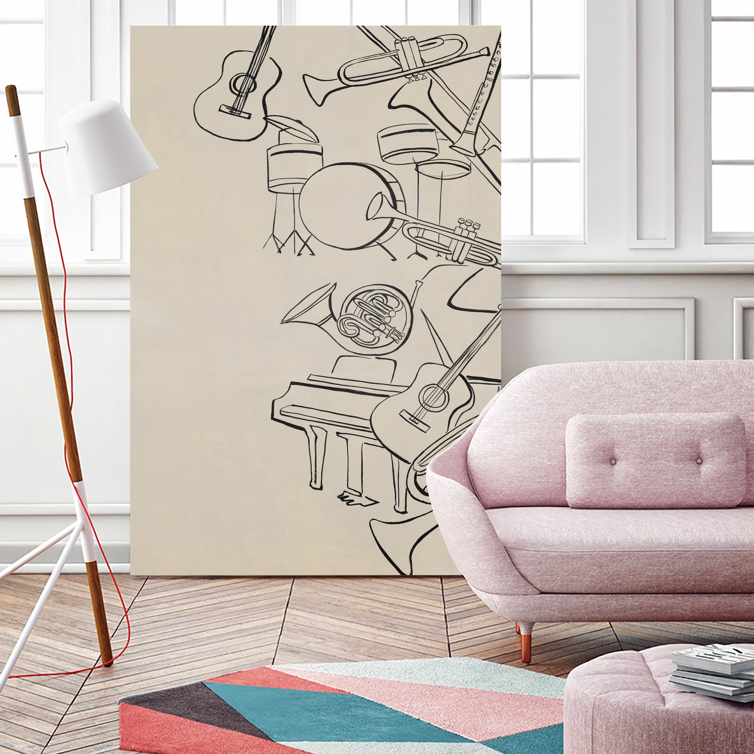 The Family Musician by Daleno Art on GIANT ART -  abstract