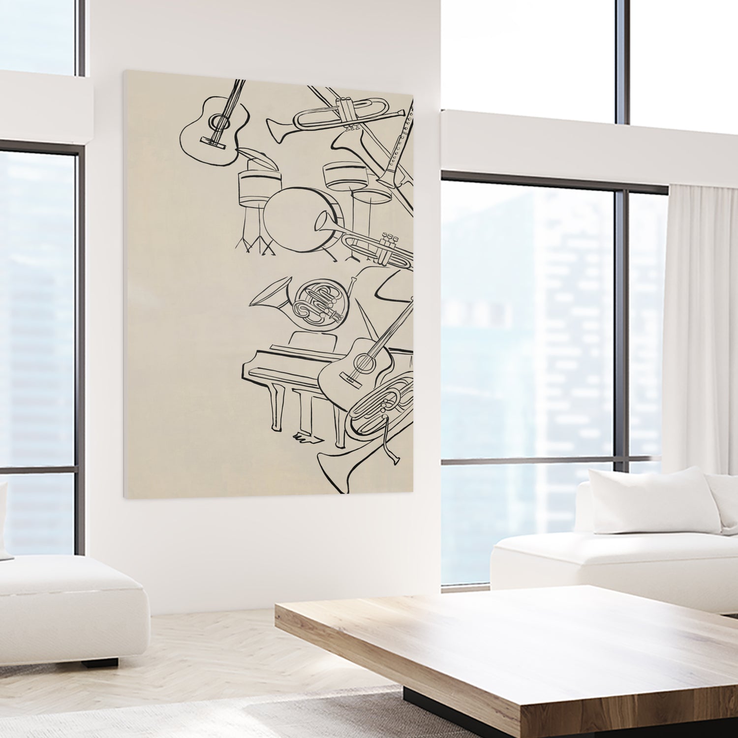 The Family Musician by Daleno Art on GIANT ART -  abstract