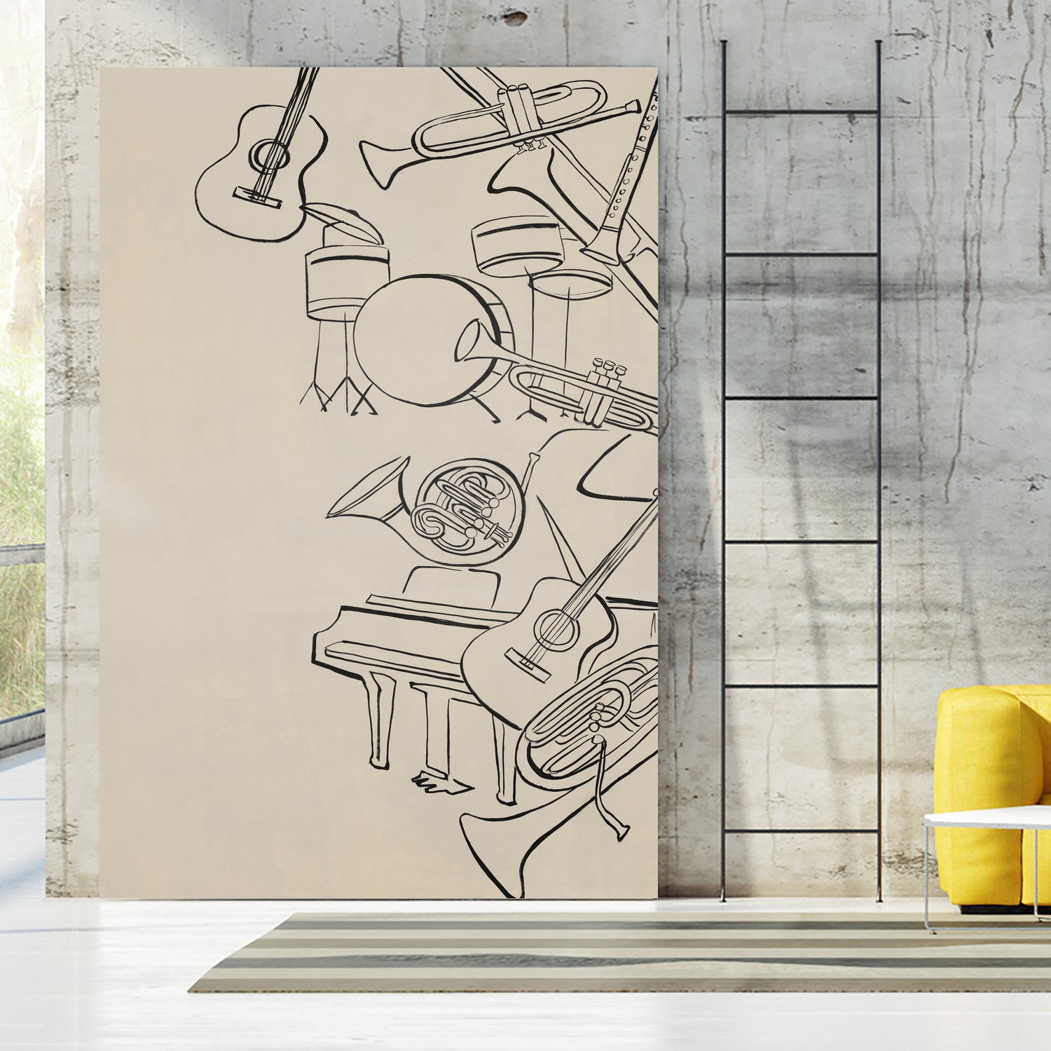 The Family Musician by Daleno Art on GIANT ART -  abstract