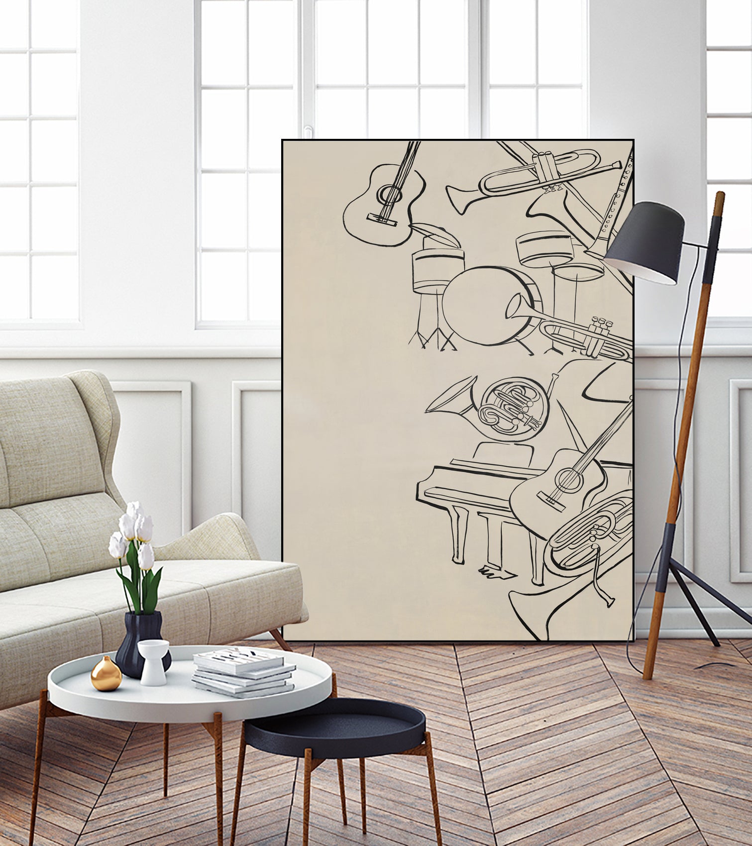 The Family Musician by Daleno Art on GIANT ART -  abstract