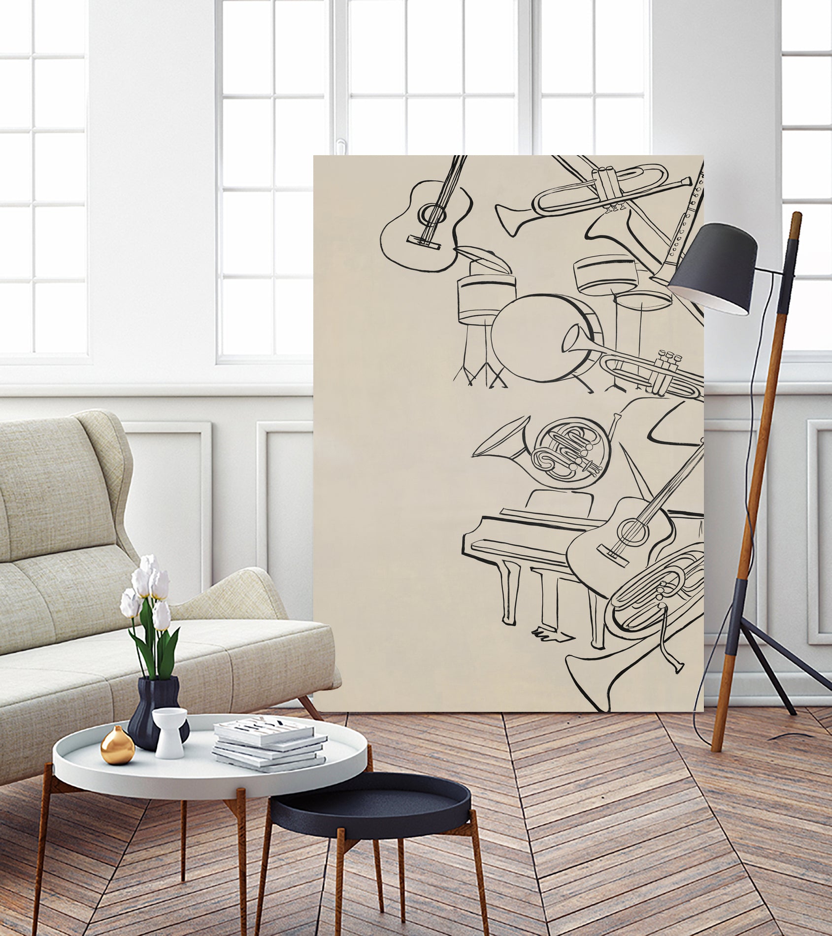 The Family Musician by Daleno Art on GIANT ART -  abstract