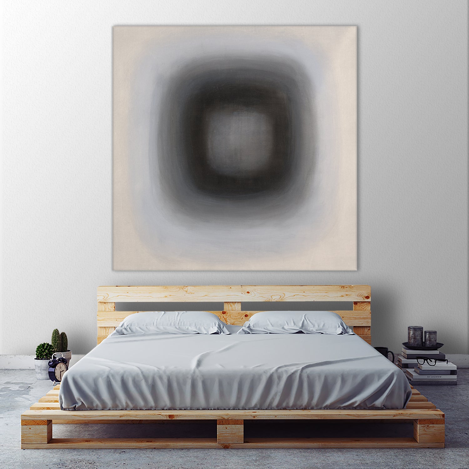 Finest Yet I by Daleno Art on GIANT ART - greywhite abstract