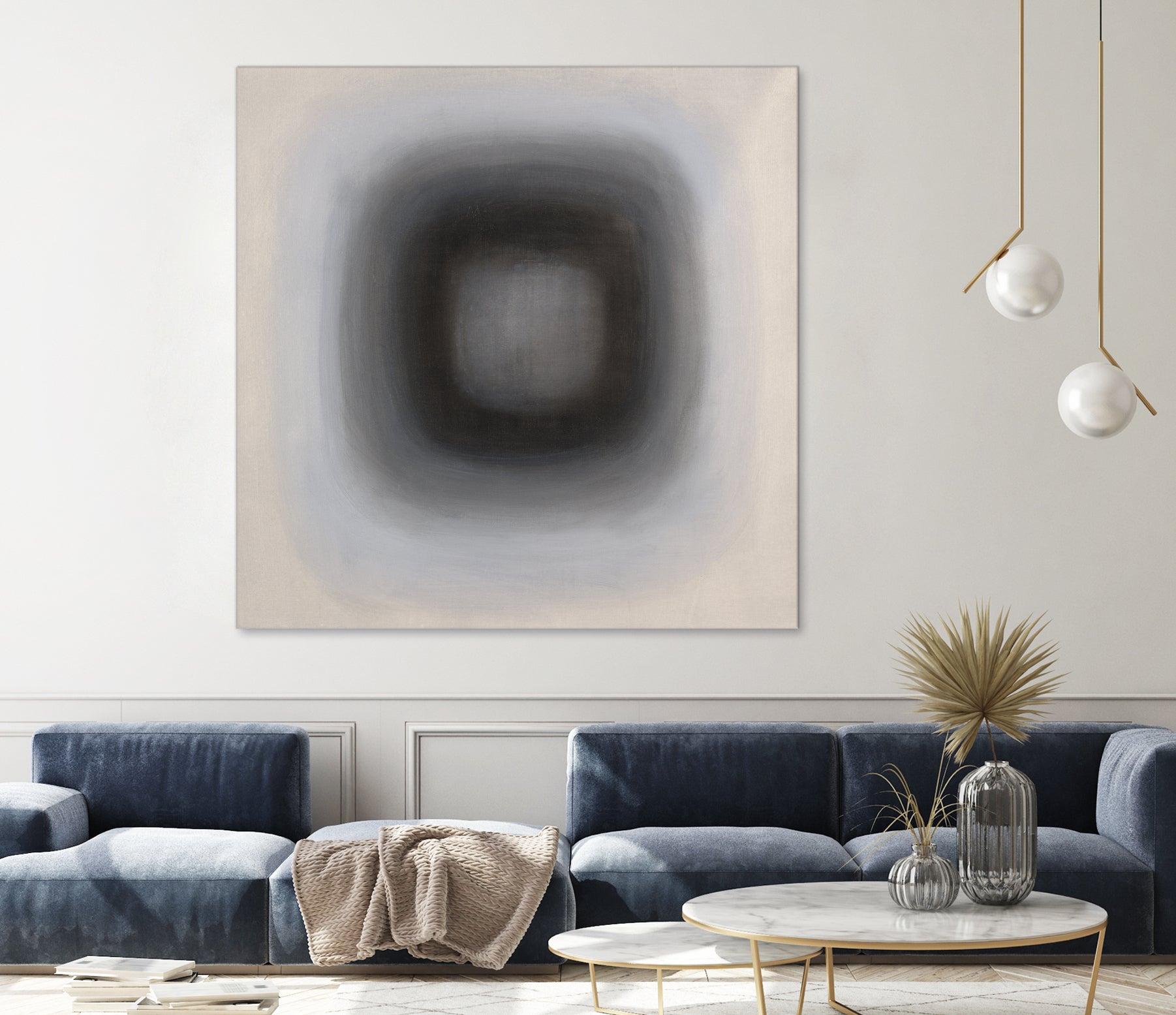 Finest Yet I by Daleno Art on GIANT ART - greywhite abstract