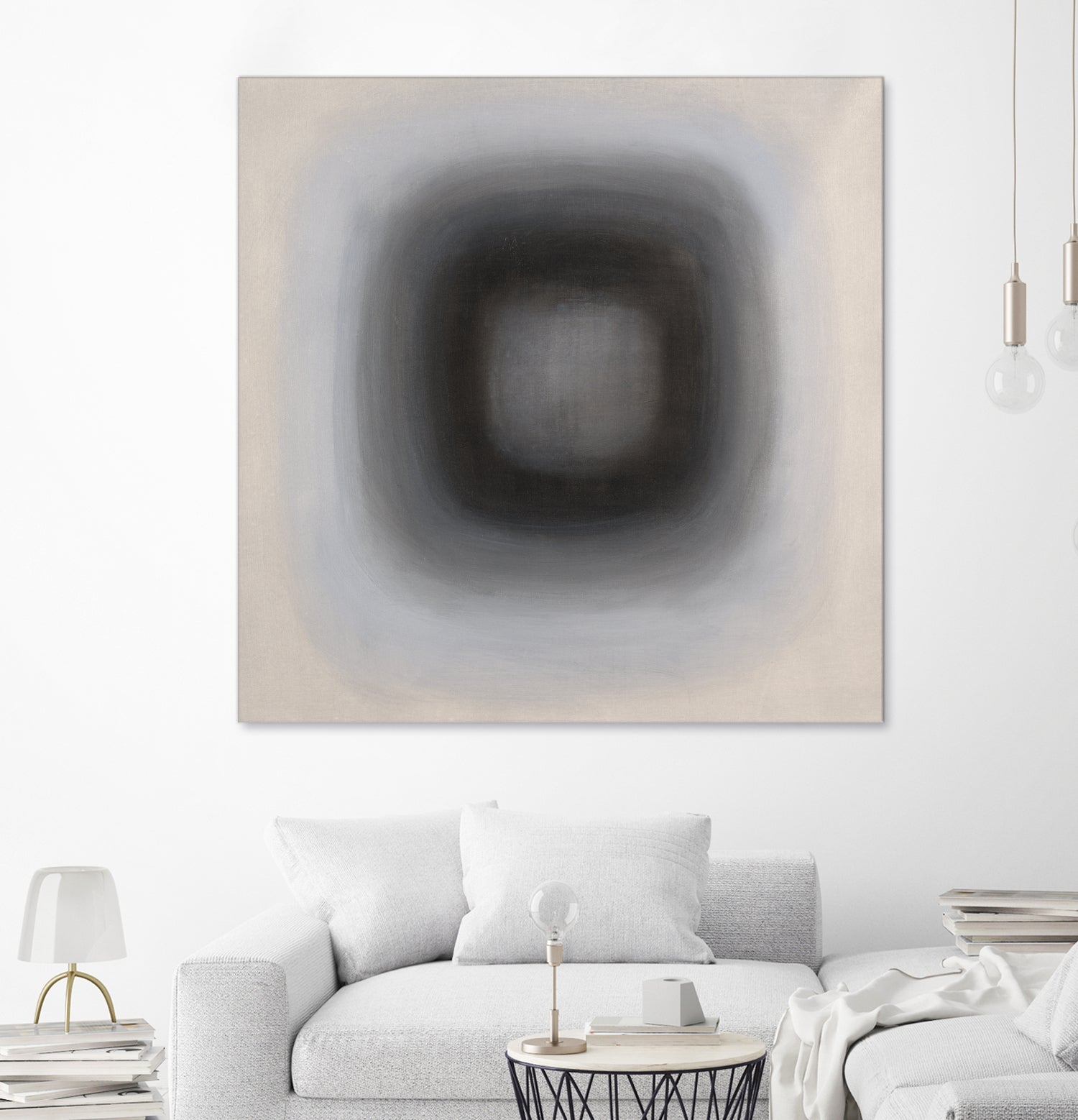 Finest Yet I by Daleno Art on GIANT ART - greywhite abstract