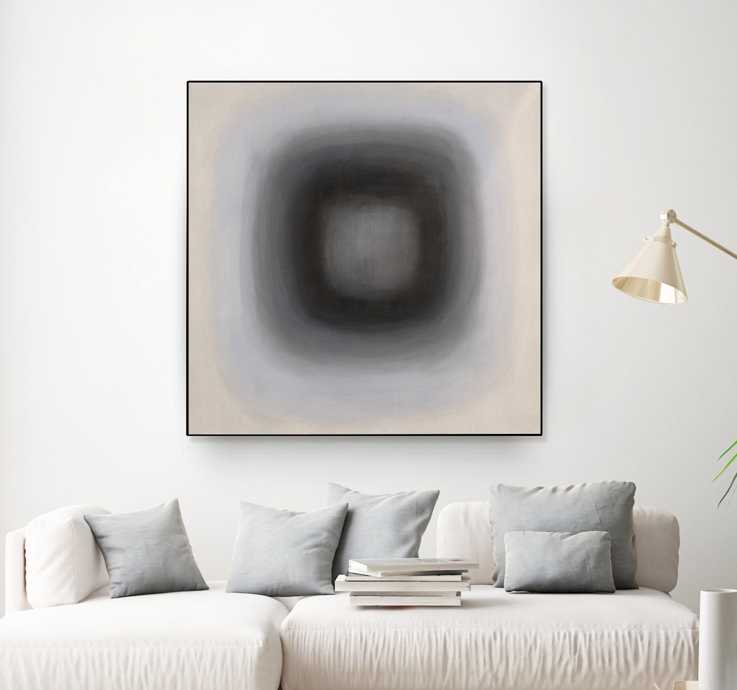 Finest Yet I by Daleno Art on GIANT ART - greywhite abstract