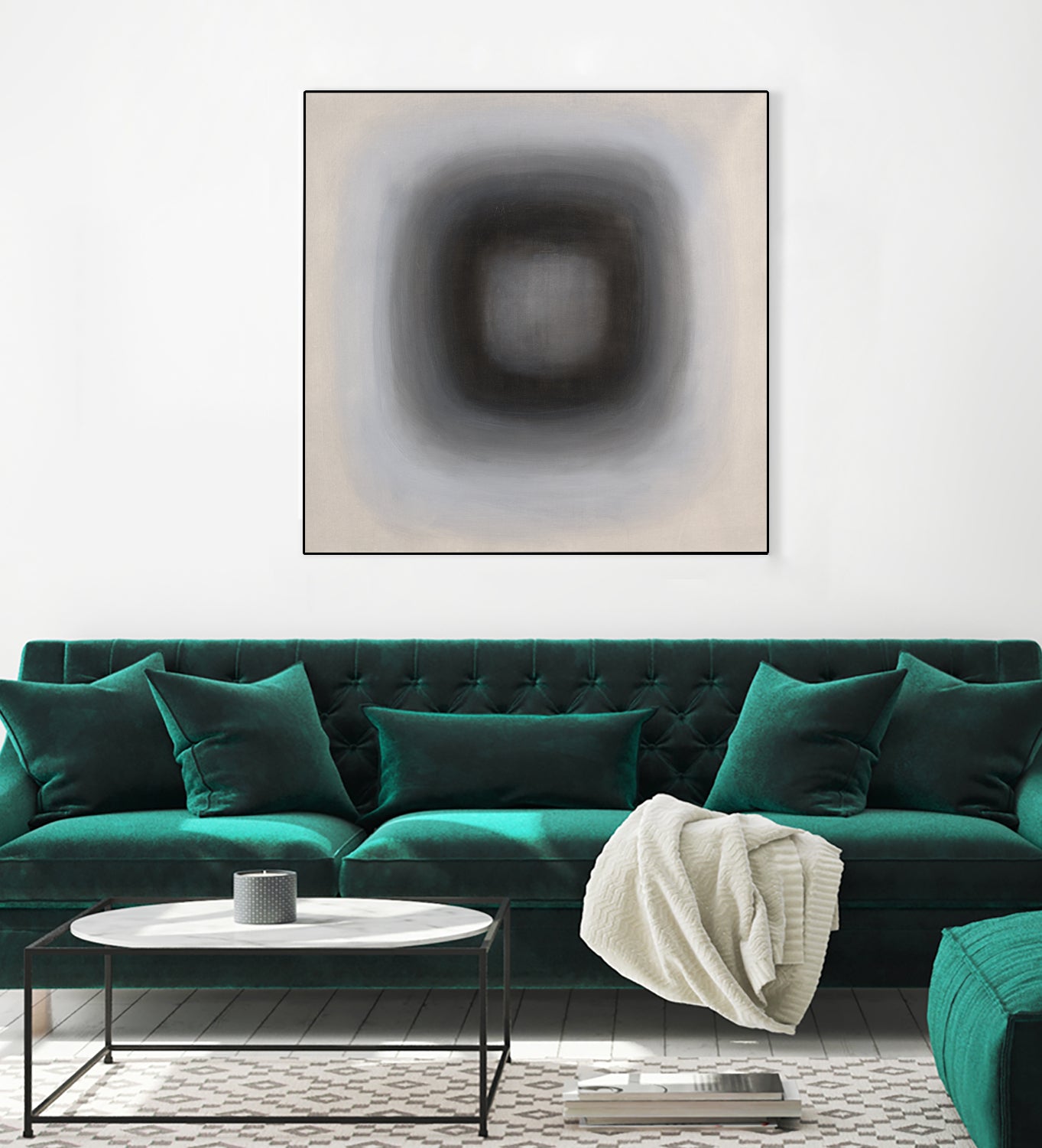Finest Yet I by Daleno Art on GIANT ART - greywhite abstract