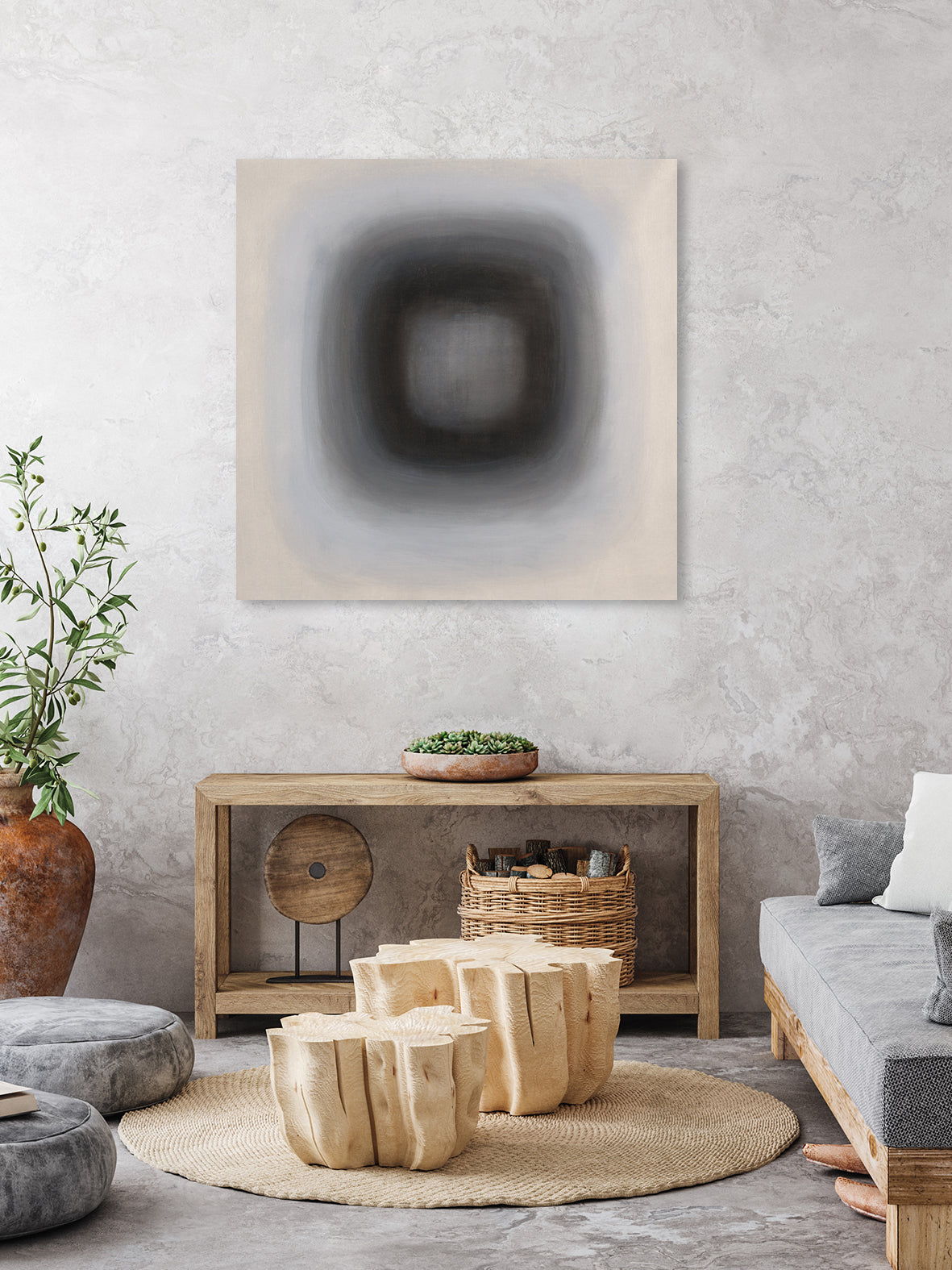 Finest Yet I by Daleno Art on GIANT ART - greywhite abstract