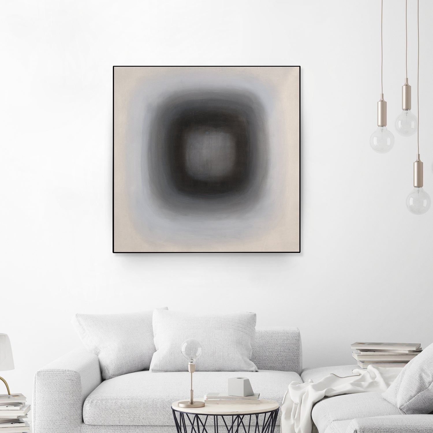 Finest Yet I by Daleno Art on GIANT ART - greywhite abstract