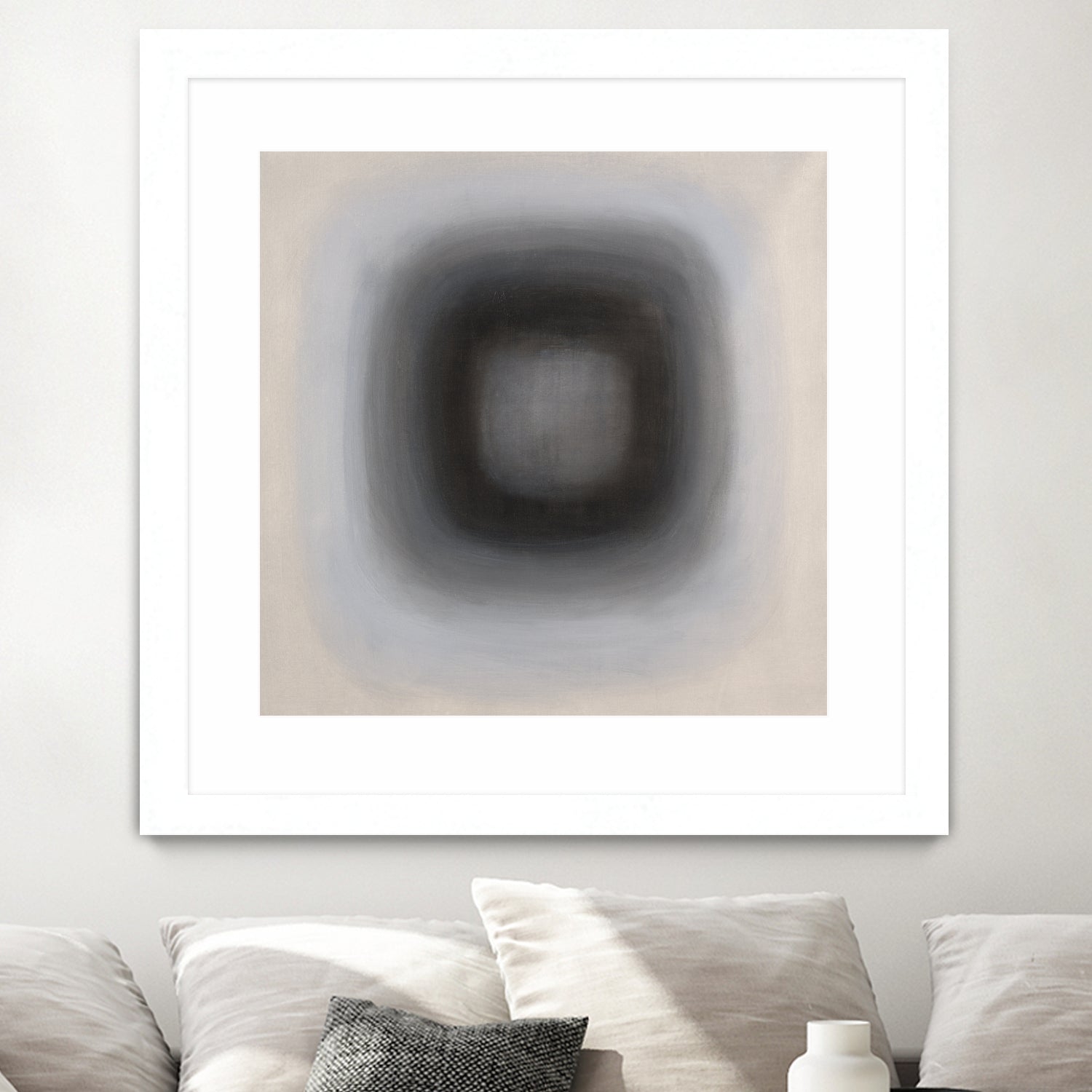 Finest Yet I by Daleno Art on GIANT ART - greywhite abstract