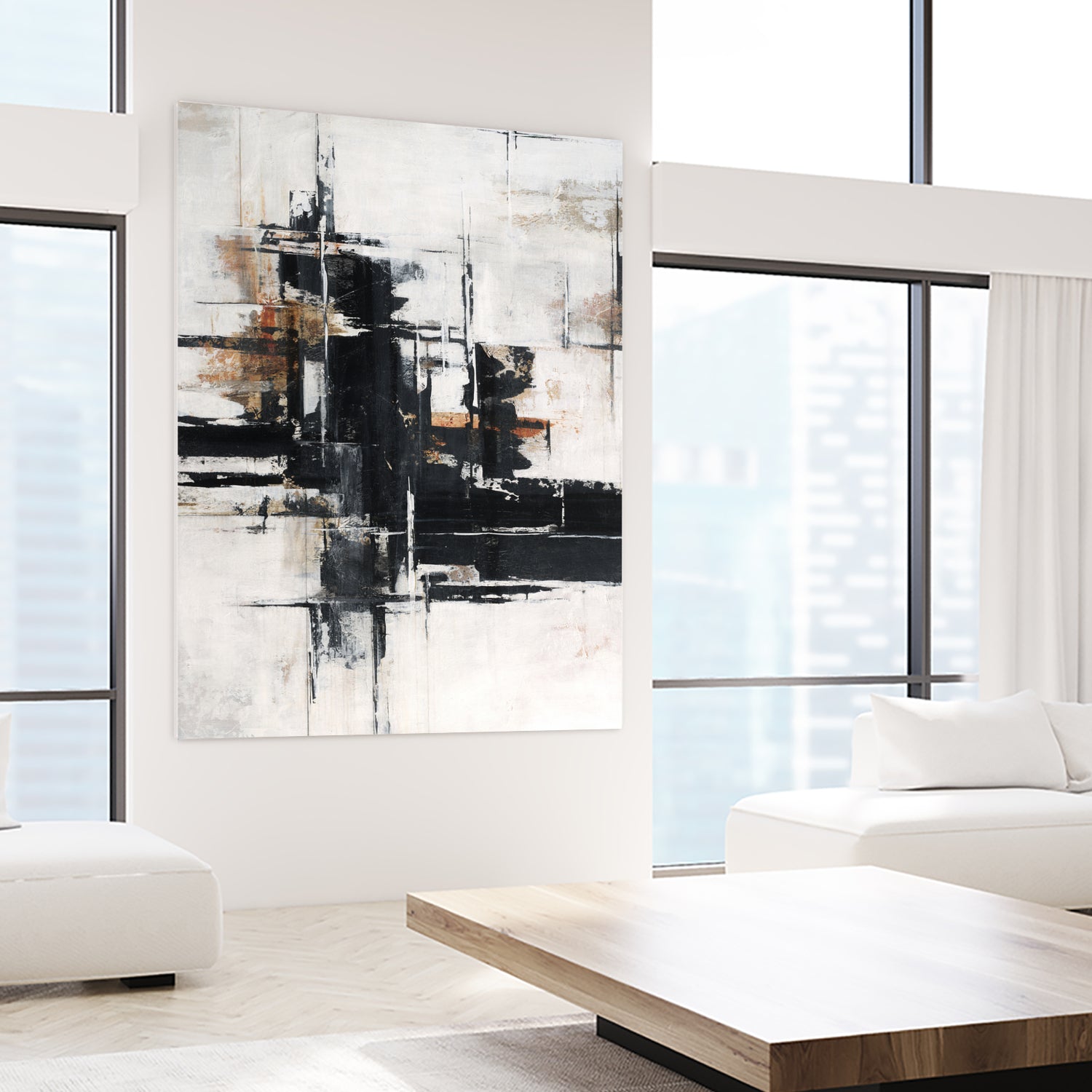 Heavy Traffic by Daleno Art on GIANT ART - black abstract