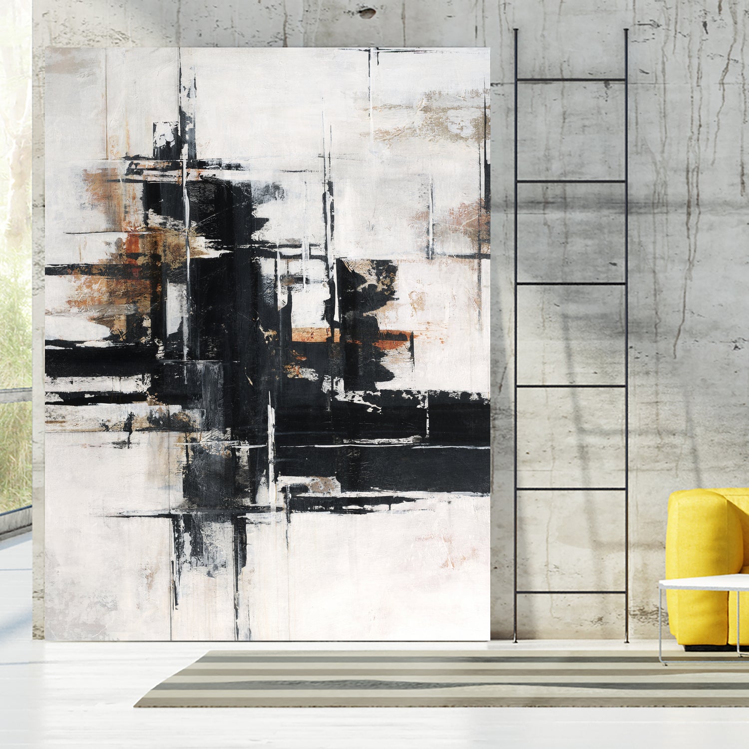Heavy Traffic by Daleno Art on GIANT ART - black abstract