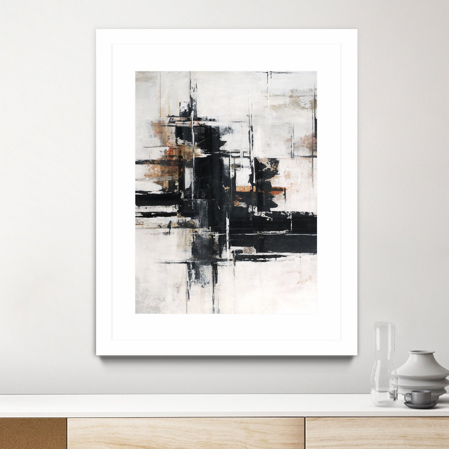 Heavy Traffic by Daleno Art on GIANT ART - black abstract