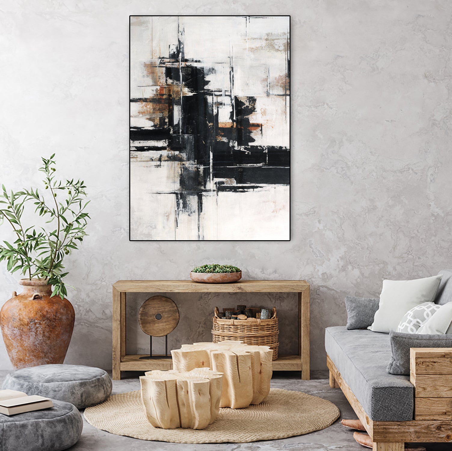 Heavy Traffic by Daleno Art on GIANT ART - black abstract