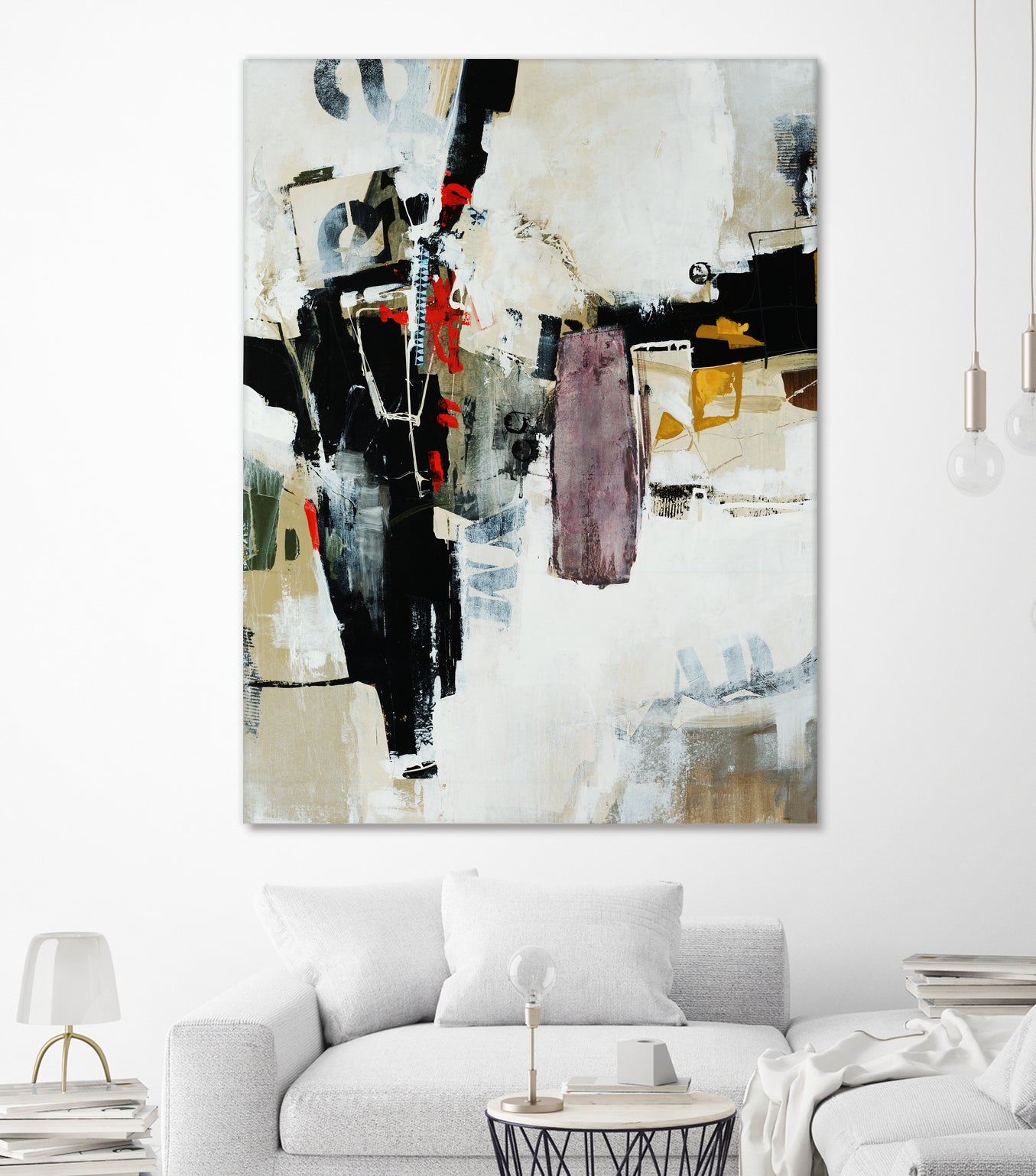 Battlefield by Daleno Art on GIANT ART - red abstract