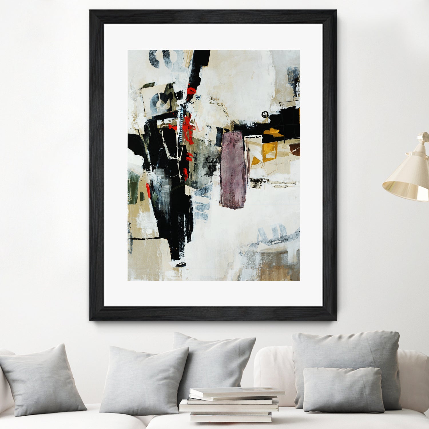 Battlefield by Daleno Art on GIANT ART - red abstract