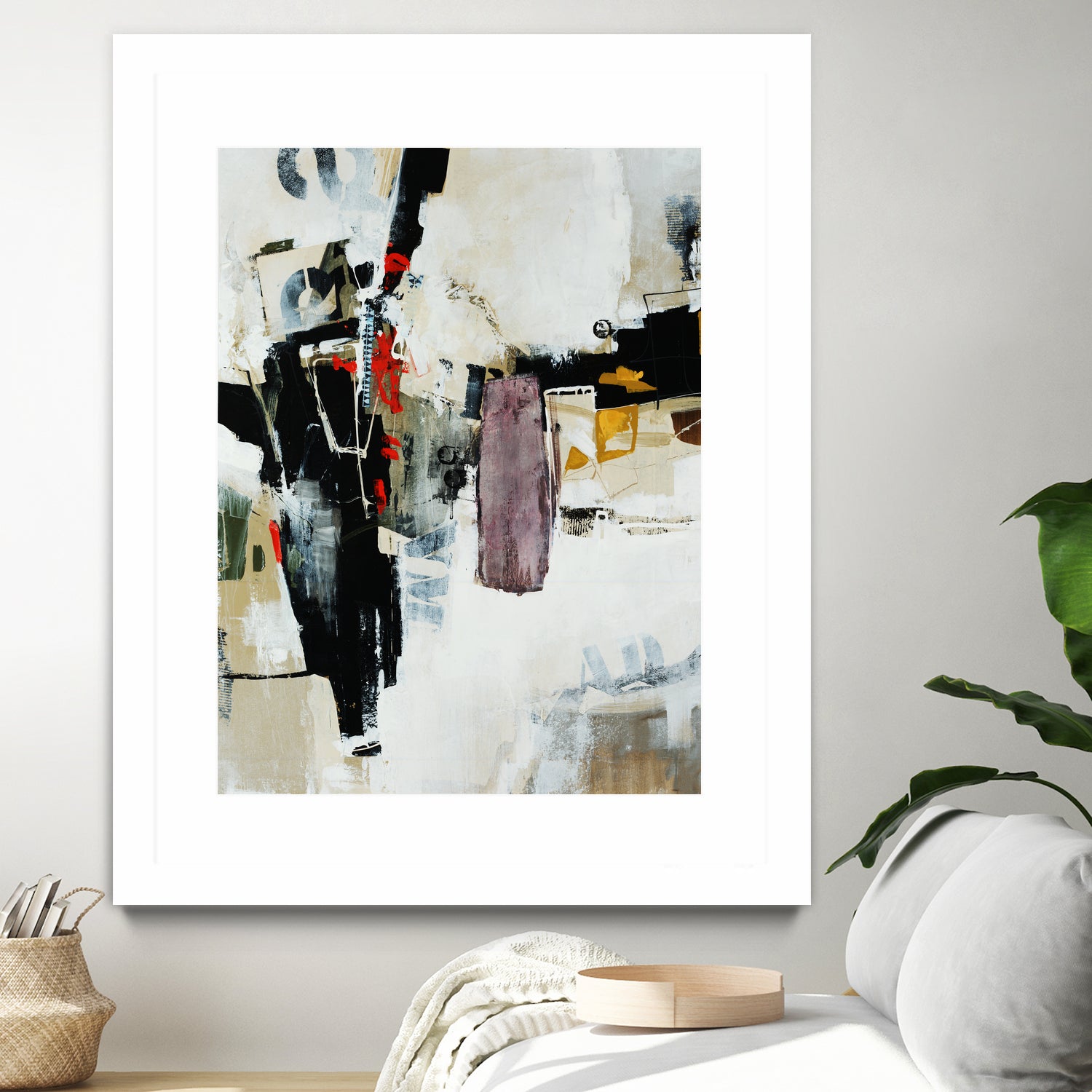 Battlefield by Daleno Art on GIANT ART - red abstract