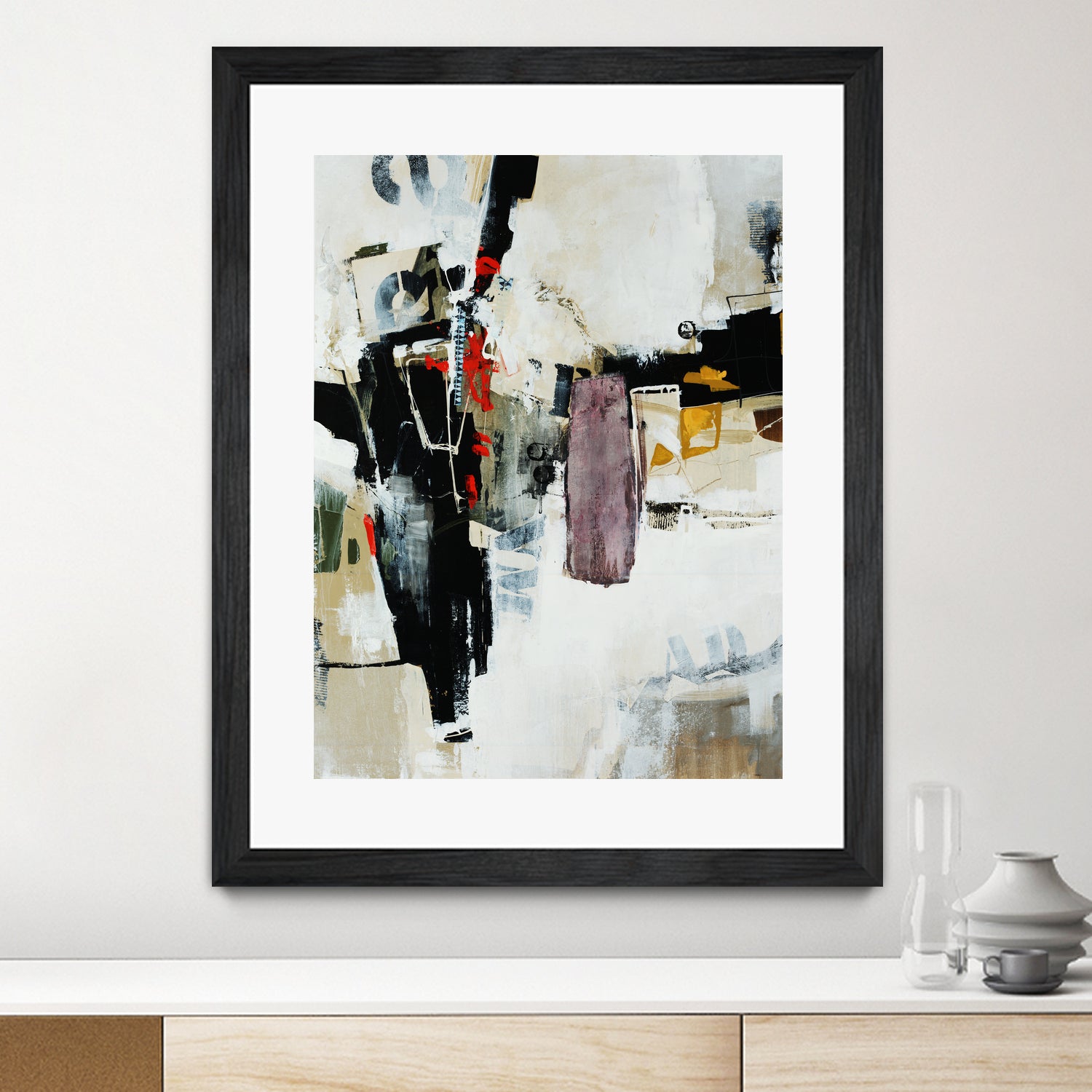 Battlefield by Daleno Art on GIANT ART - red abstract