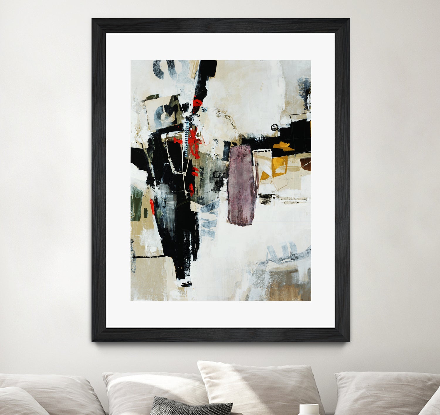 Battlefield by Daleno Art on GIANT ART - red abstract