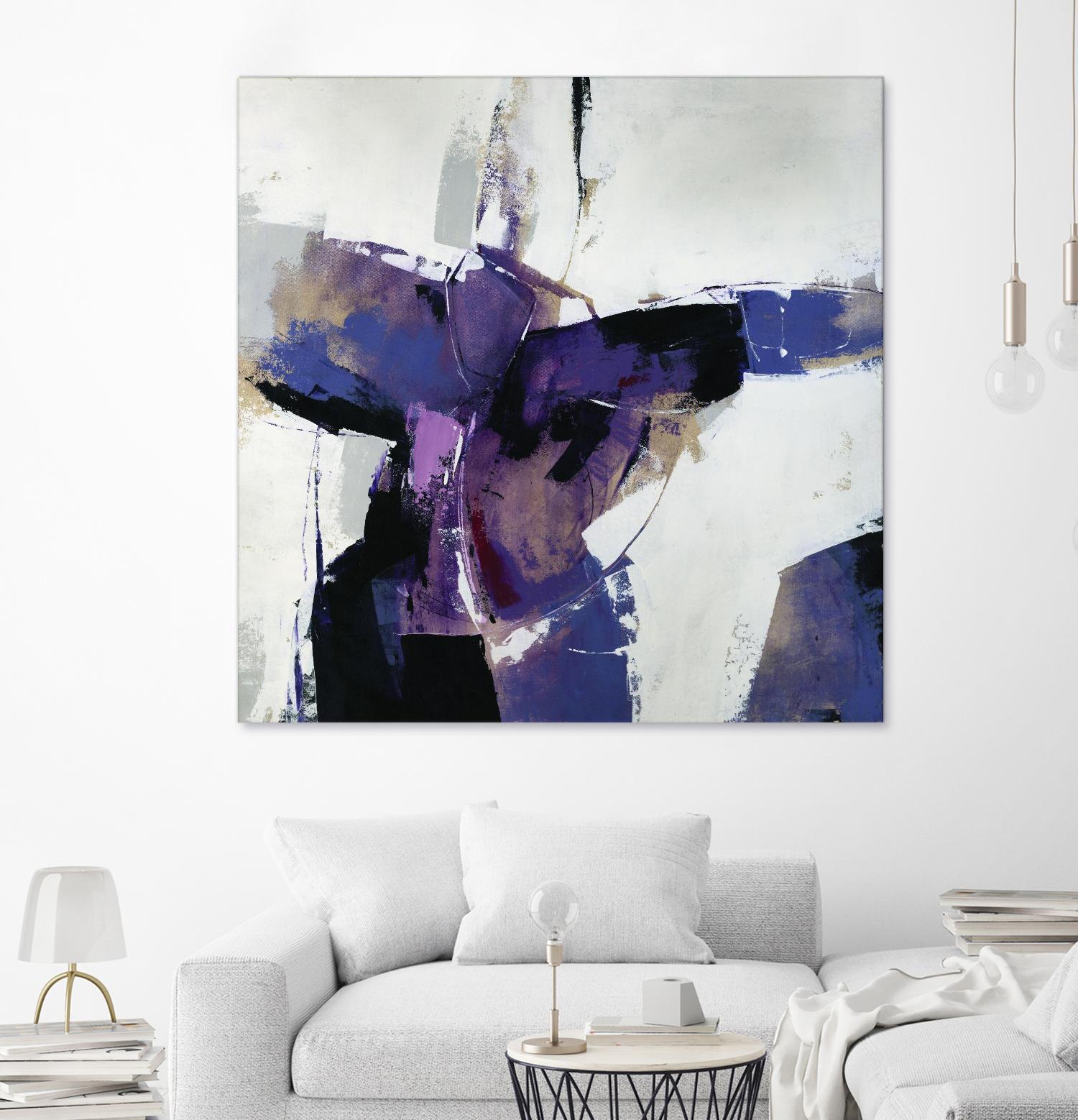 Curious Mischief by Daleno Art on GIANT ART - white abstract abstrait