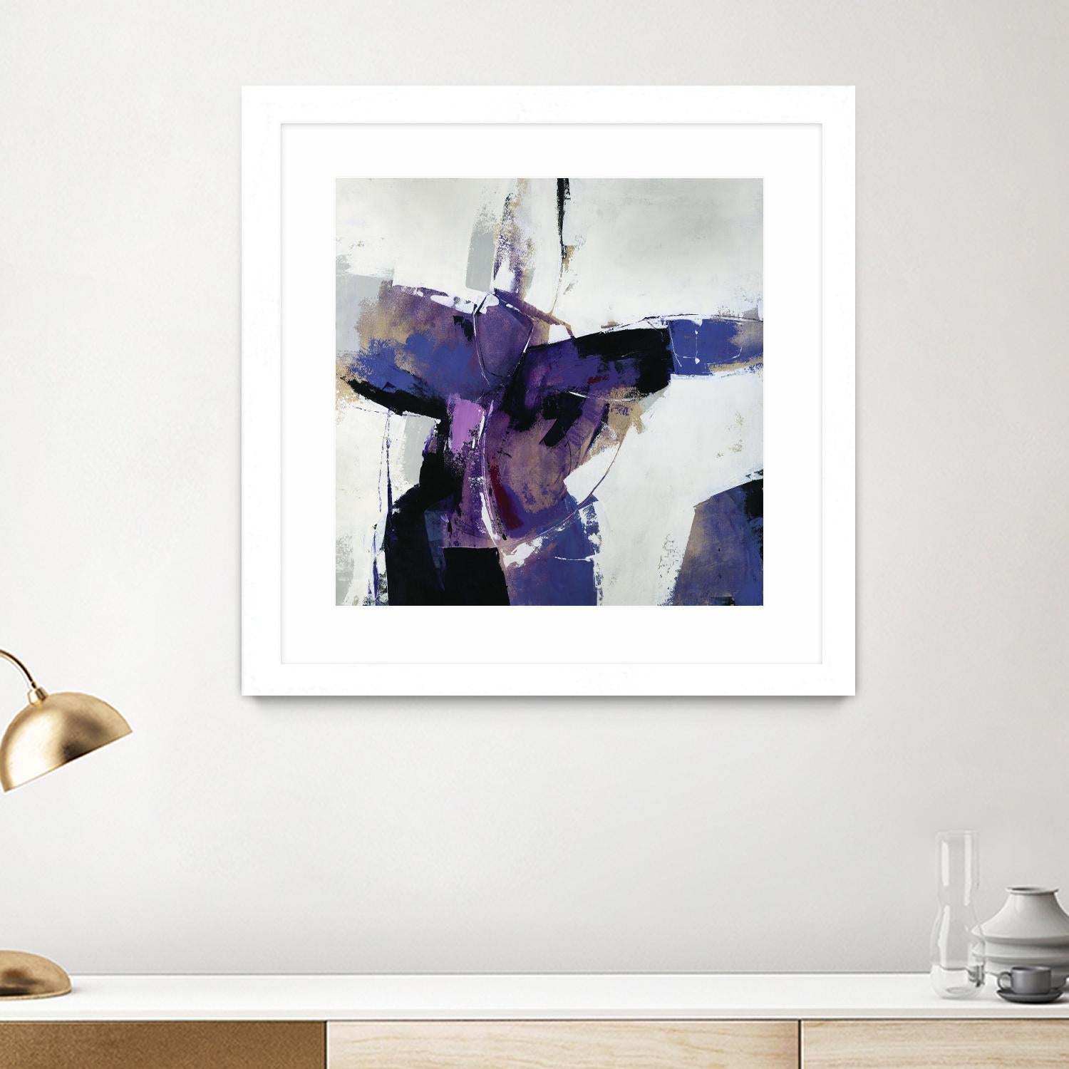 Curious Mischief by Daleno Art on GIANT ART - white abstract abstrait