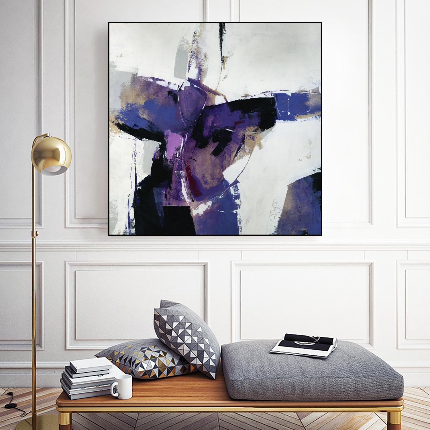 Curious Mischief by Daleno Art on GIANT ART - white abstract abstrait