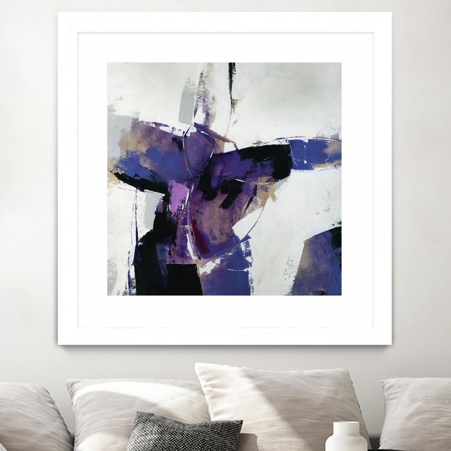 Curious Mischief by Daleno Art on GIANT ART - white abstract abstrait