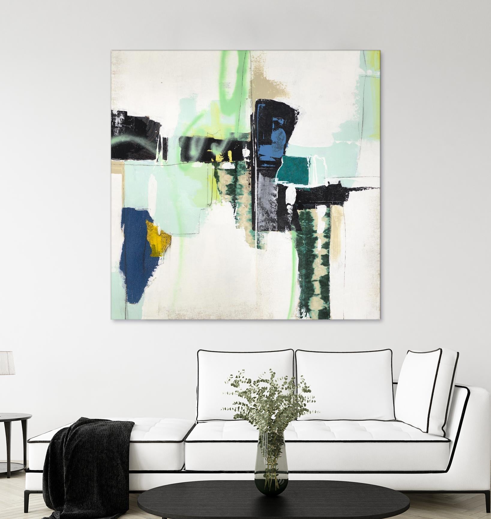 To Tell the Truth II by Daleno Art on GIANT ART - beige abstract abstrait