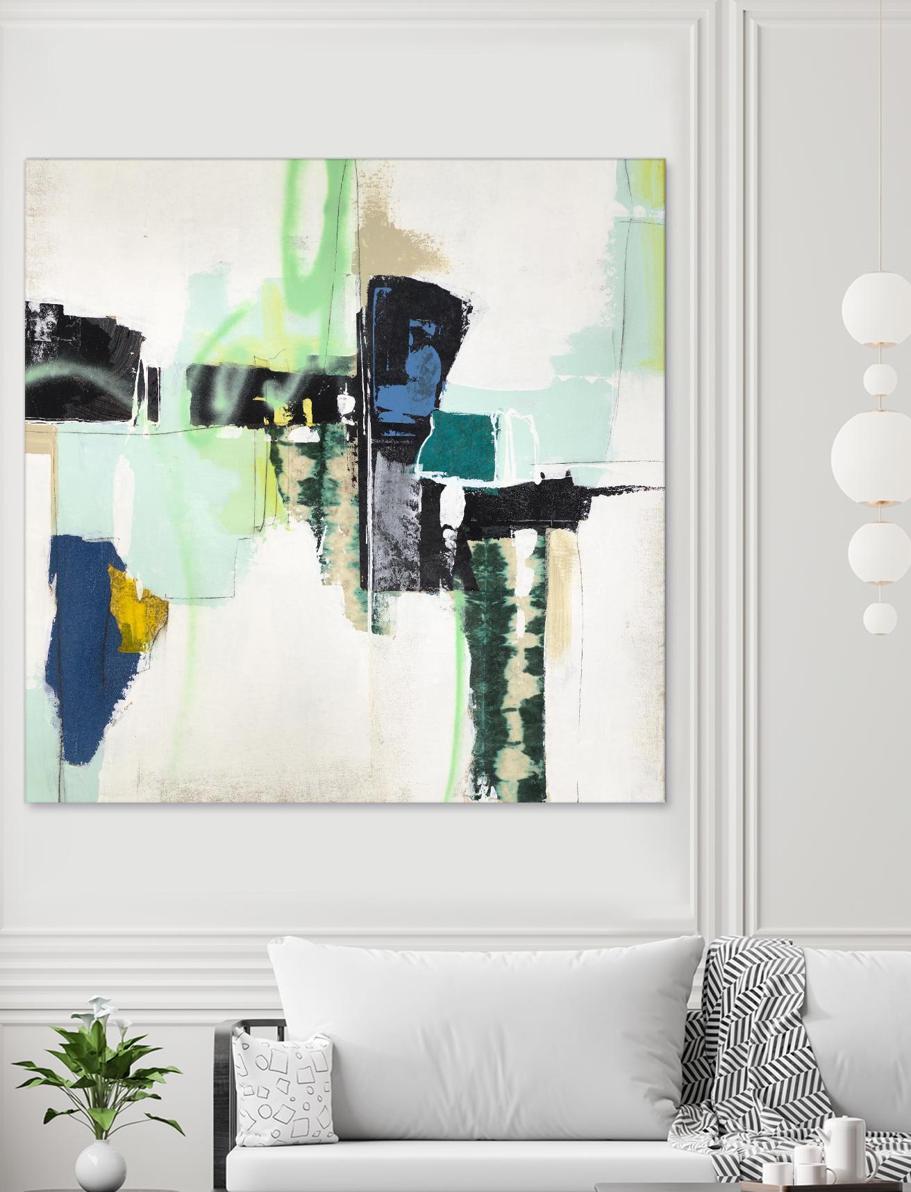 To Tell the Truth II by Daleno Art on GIANT ART - beige abstract abstrait