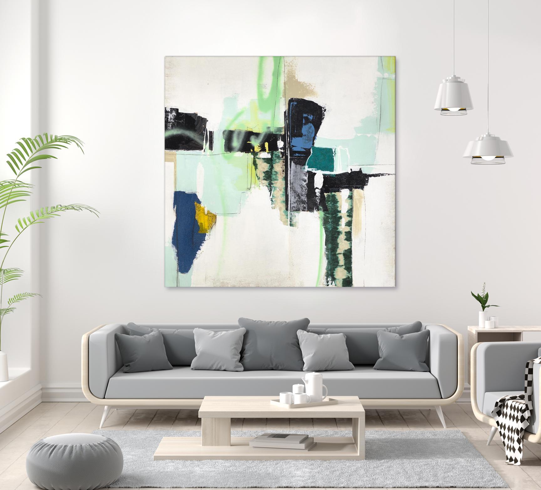 To Tell the Truth II by Daleno Art on GIANT ART - beige abstract abstrait