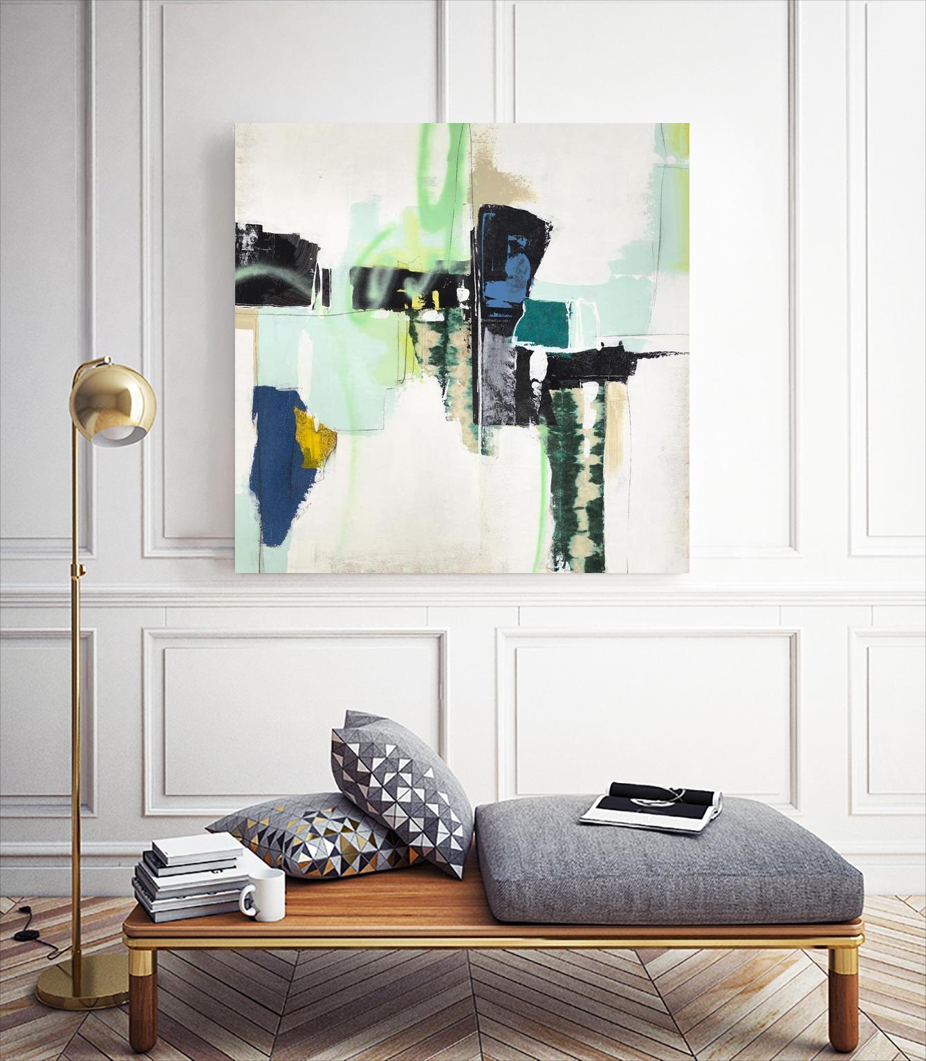 To Tell the Truth II by Daleno Art on GIANT ART - beige abstract abstrait