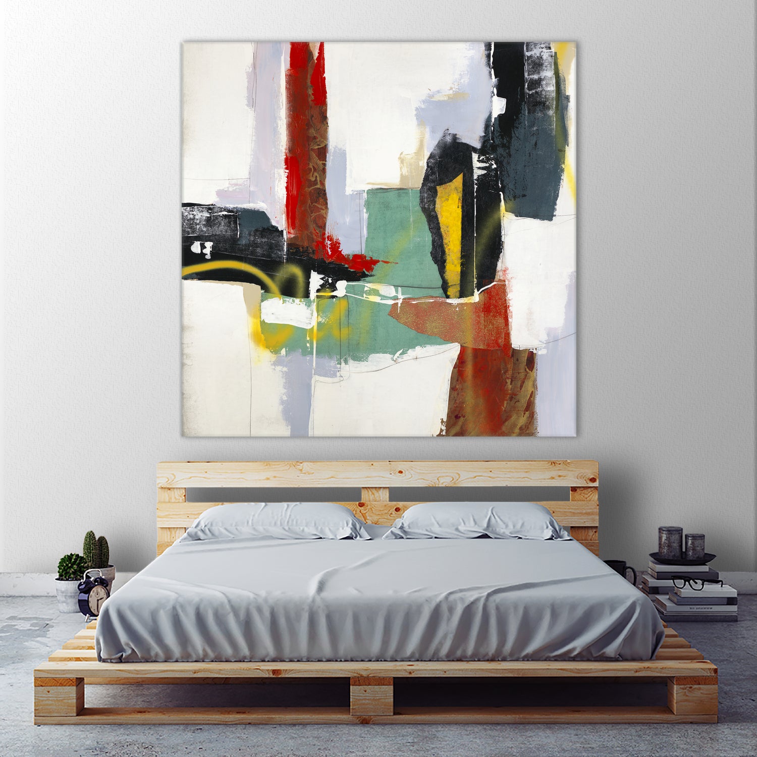 To Tell the Truth III by Daleno Art on GIANT ART - red abstract