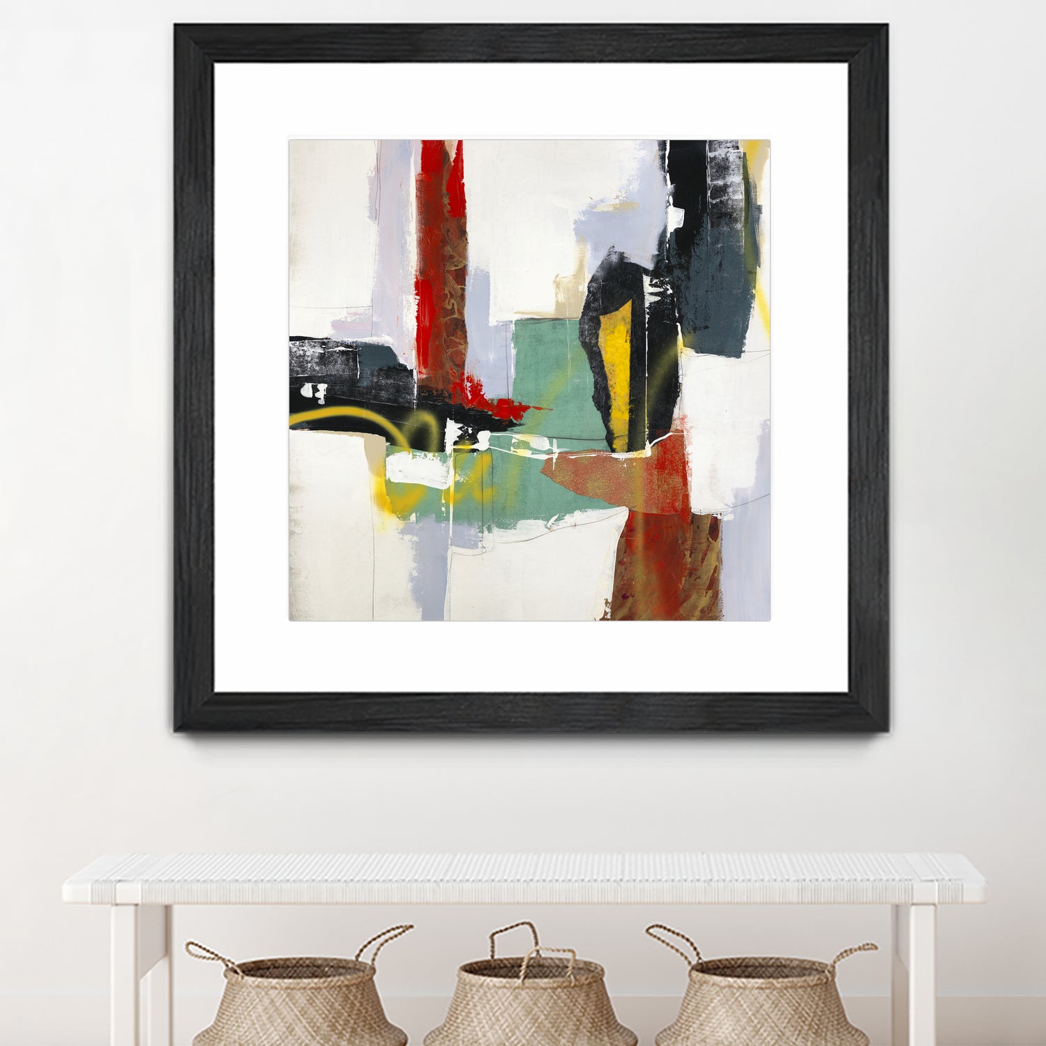 To Tell the Truth III by Daleno Art on GIANT ART - red abstract