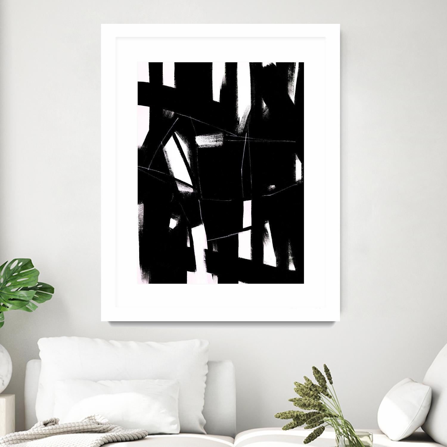 Crisp by Daleno Art on GIANT ART - white abstract abstrait