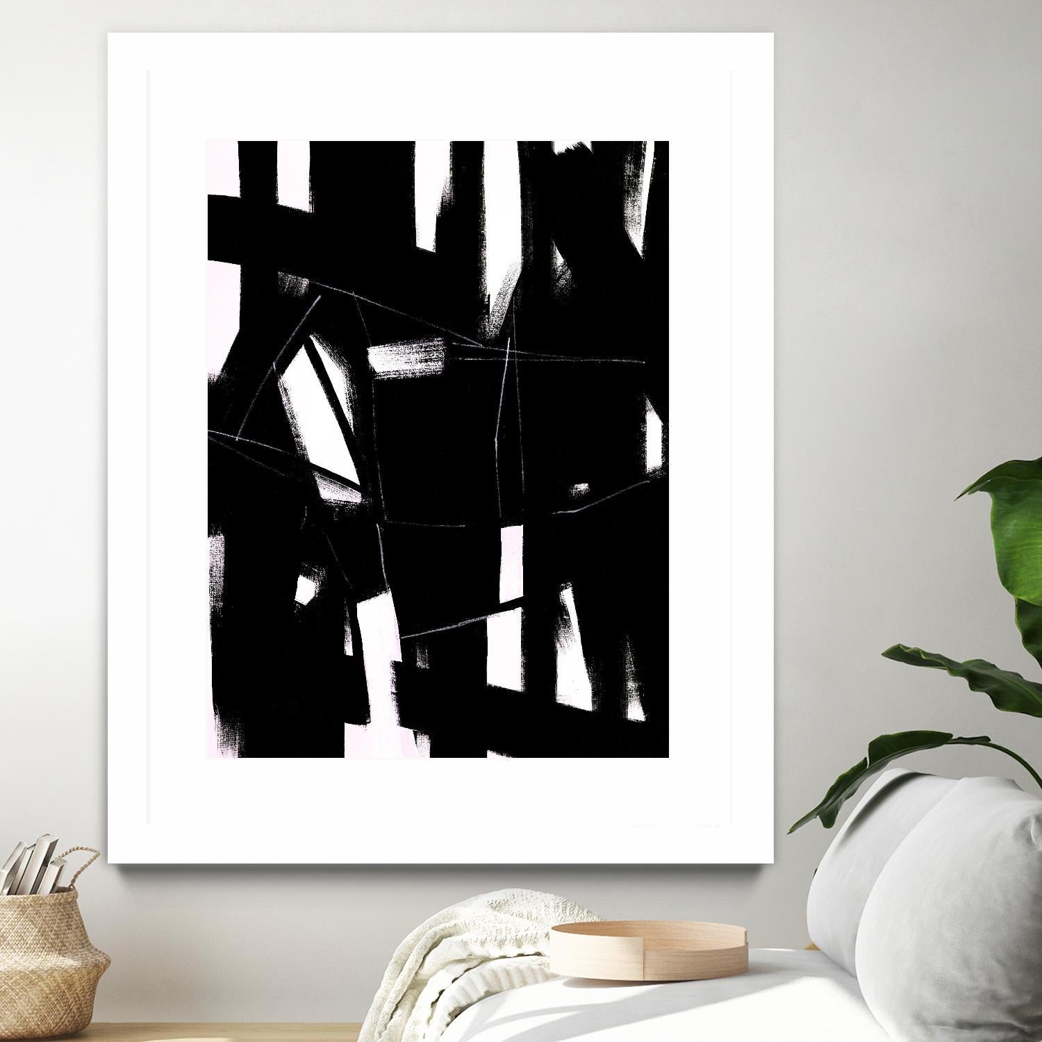 Crisp by Daleno Art on GIANT ART - white abstract abstrait