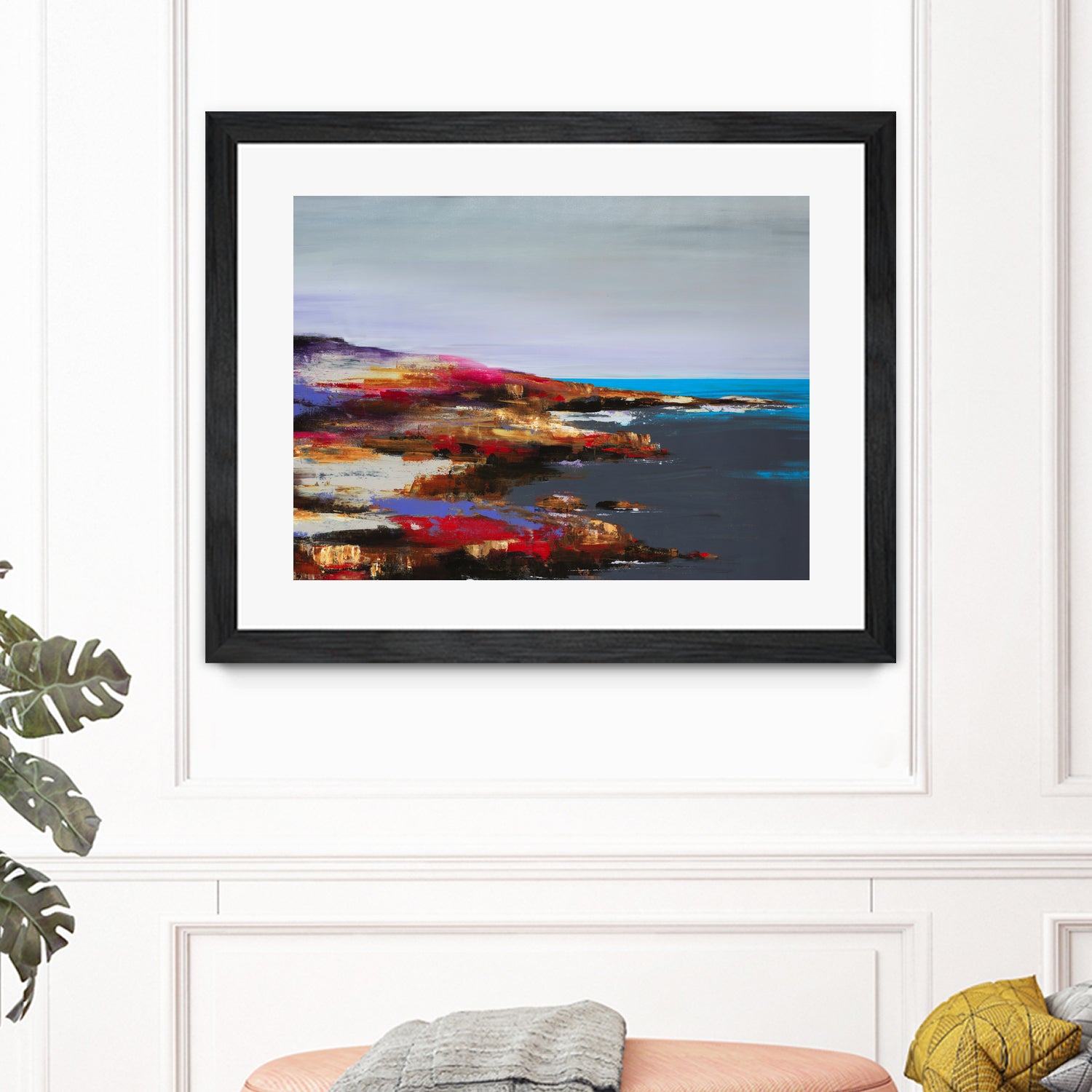 Low Tide Discovery by Daleno Art on GIANT ART - red abstract