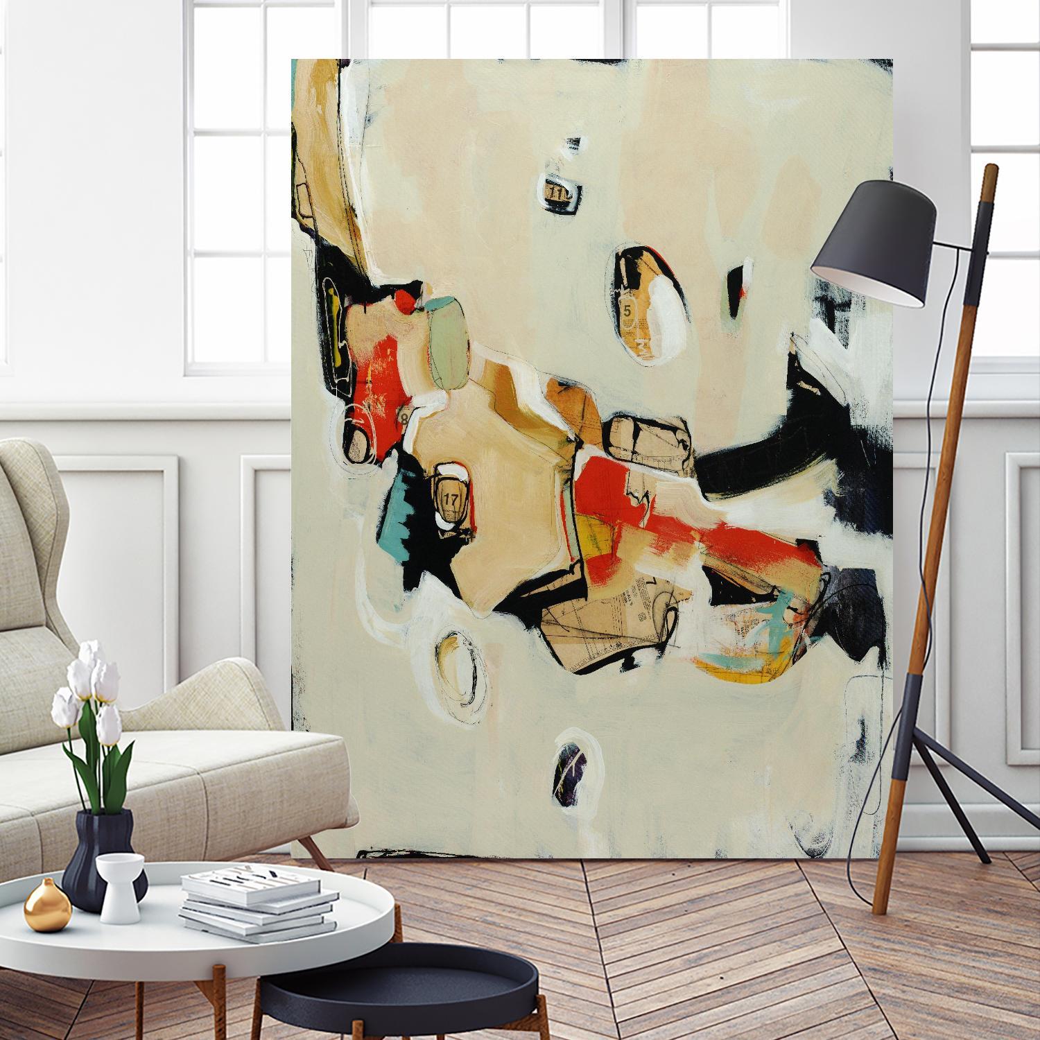 Charred Memorbilia by Daleno Art on GIANT ART - beige abstract abstrait