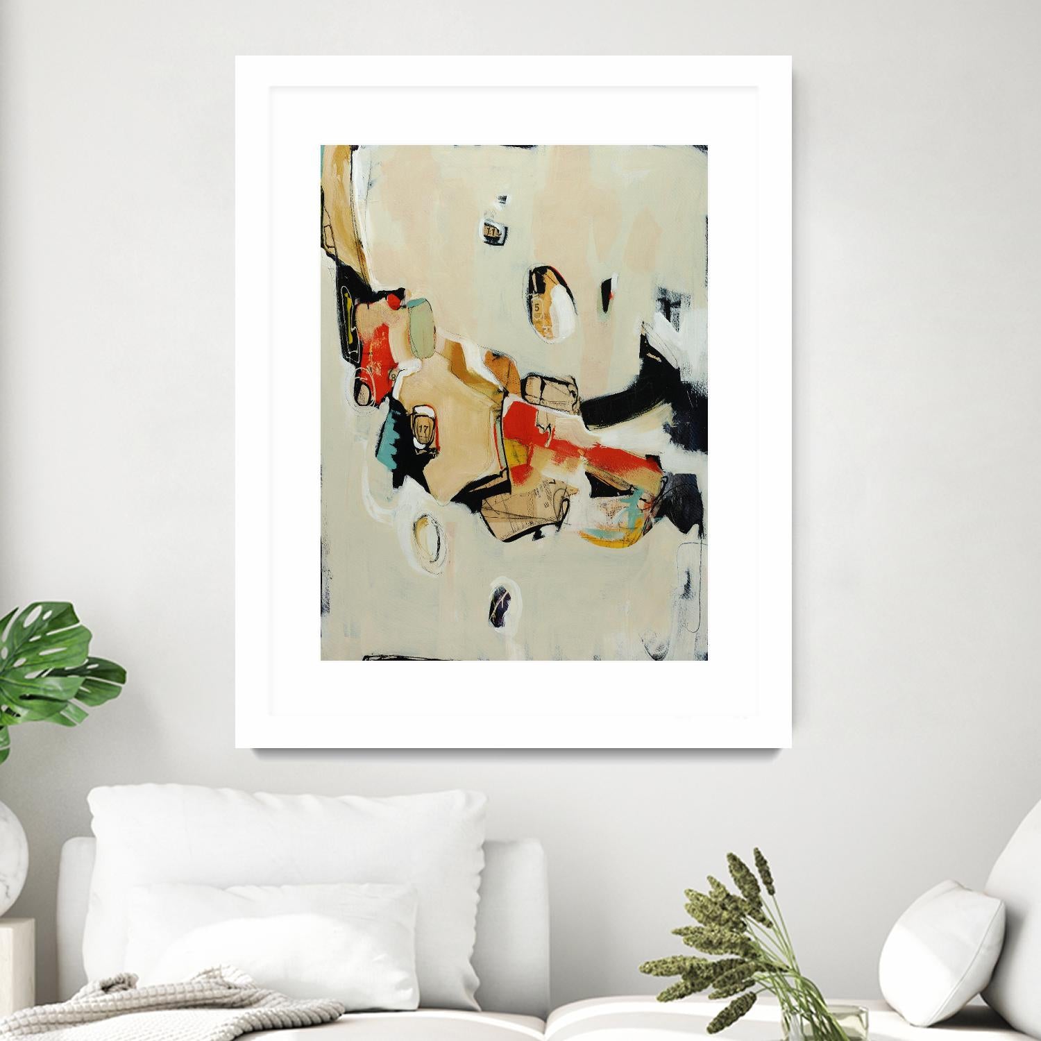 Charred Memorbilia by Daleno Art on GIANT ART - beige abstract abstrait