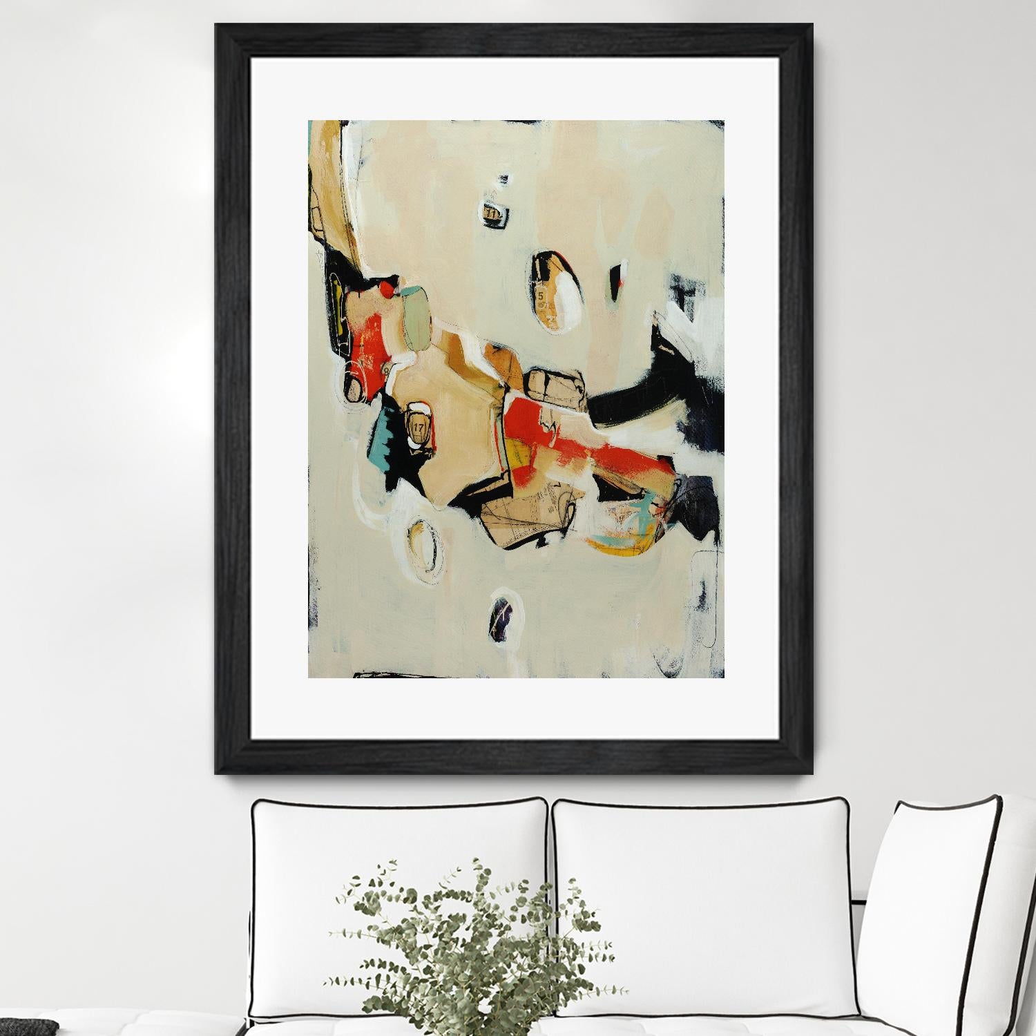Charred Memorbilia by Daleno Art on GIANT ART - beige abstract abstrait