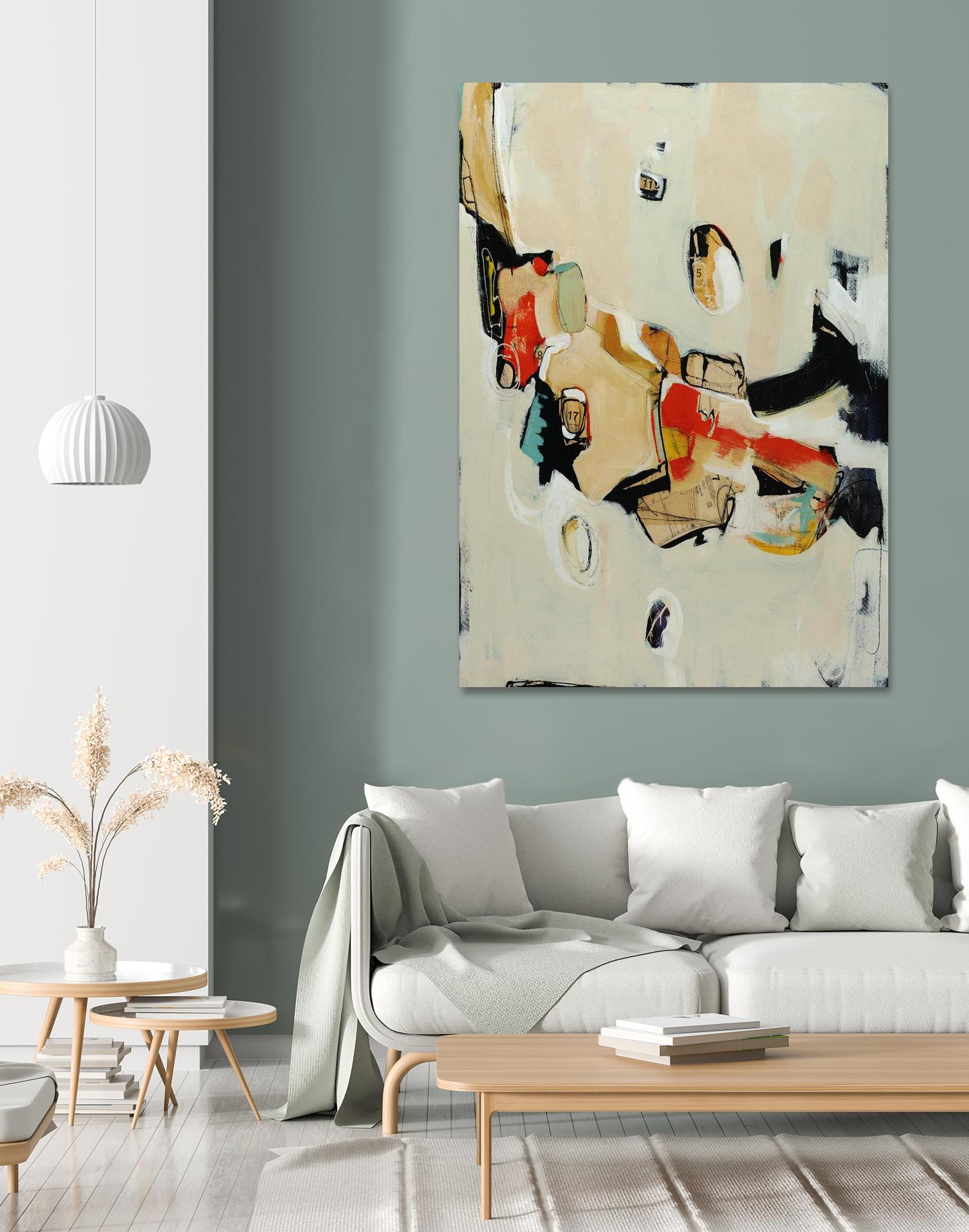 Charred Memorbilia by Daleno Art on GIANT ART - beige abstract abstrait