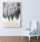 Stained Shower II by Daleno Art on GIANT ART - white abstract abstrait