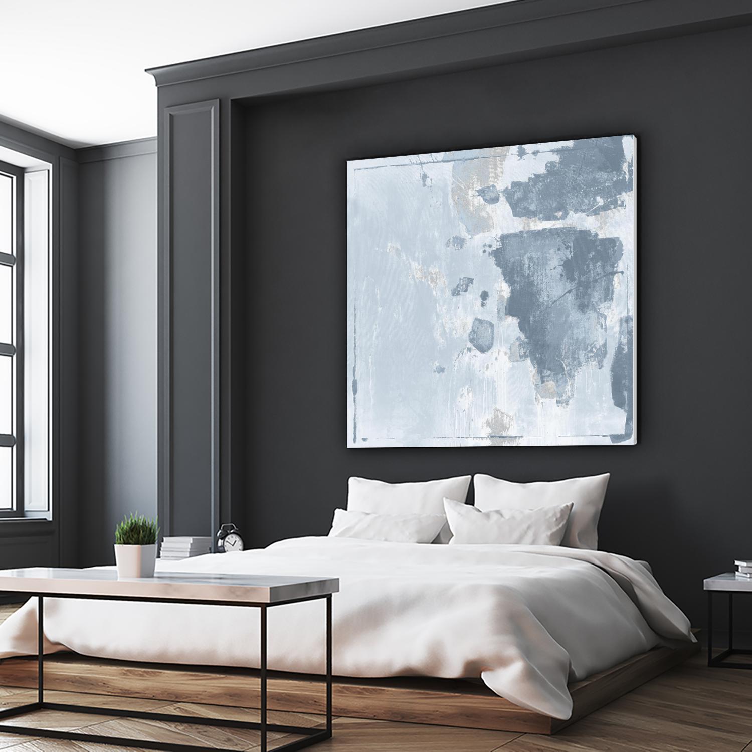 Texas Stamp II by Daleno Art on GIANT ART - blue abstract abstrait