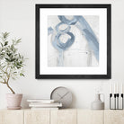 Twice Over VII by Daleno Art on GIANT ART - blue abstract abstrait