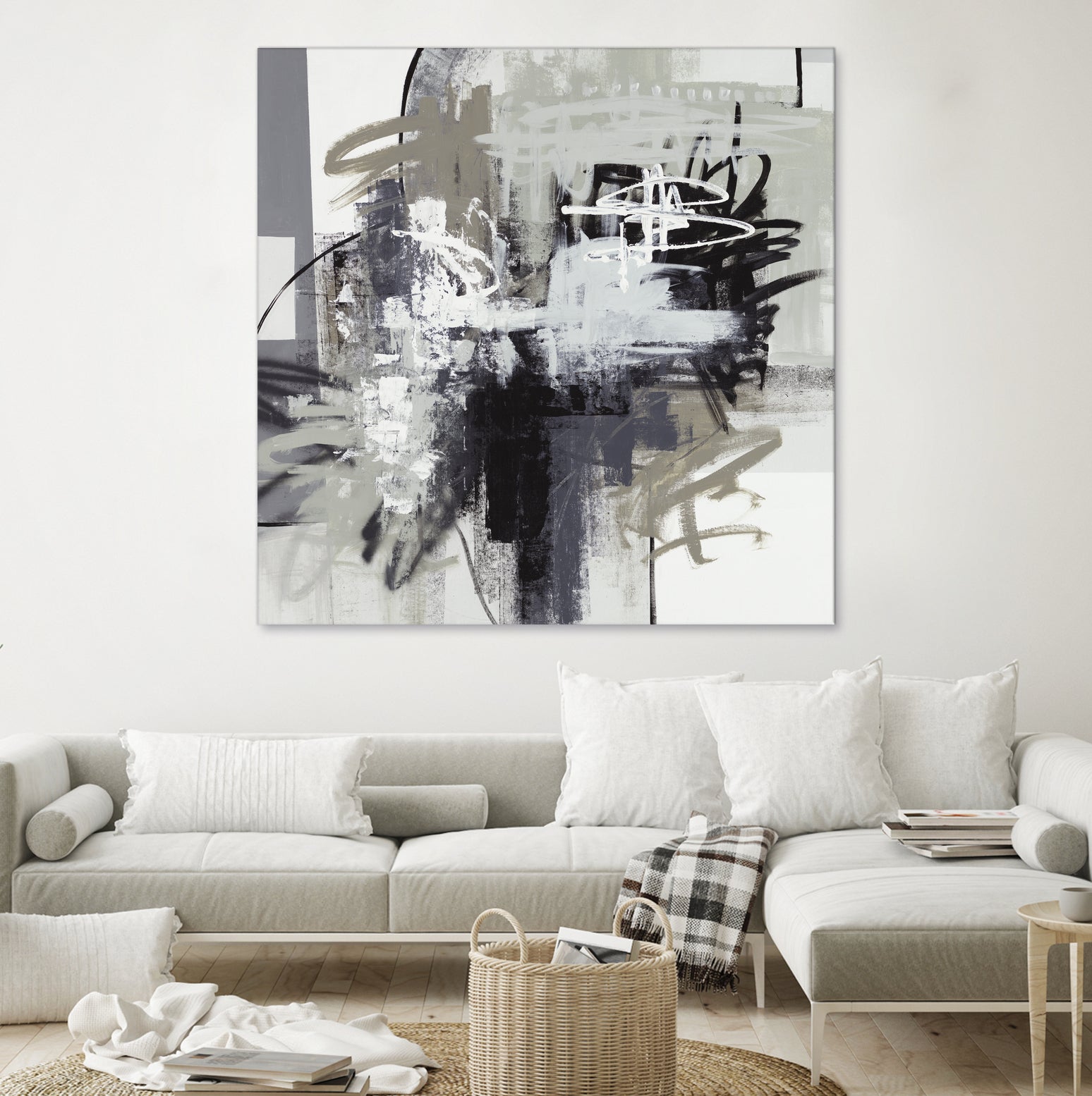 Loud Mouth by Daleno Art on GIANT ART - white abstract