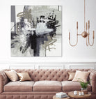 Loud Mouth by Daleno Art on GIANT ART - white abstract