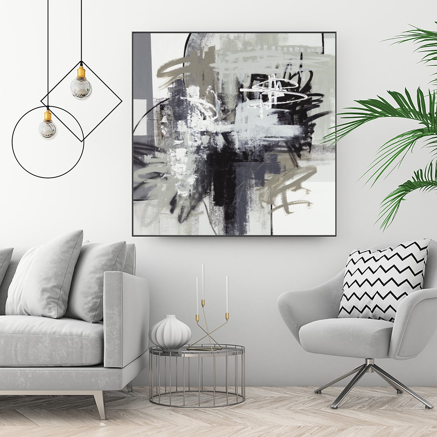 Loud Mouth by Daleno Art on GIANT ART - white abstract