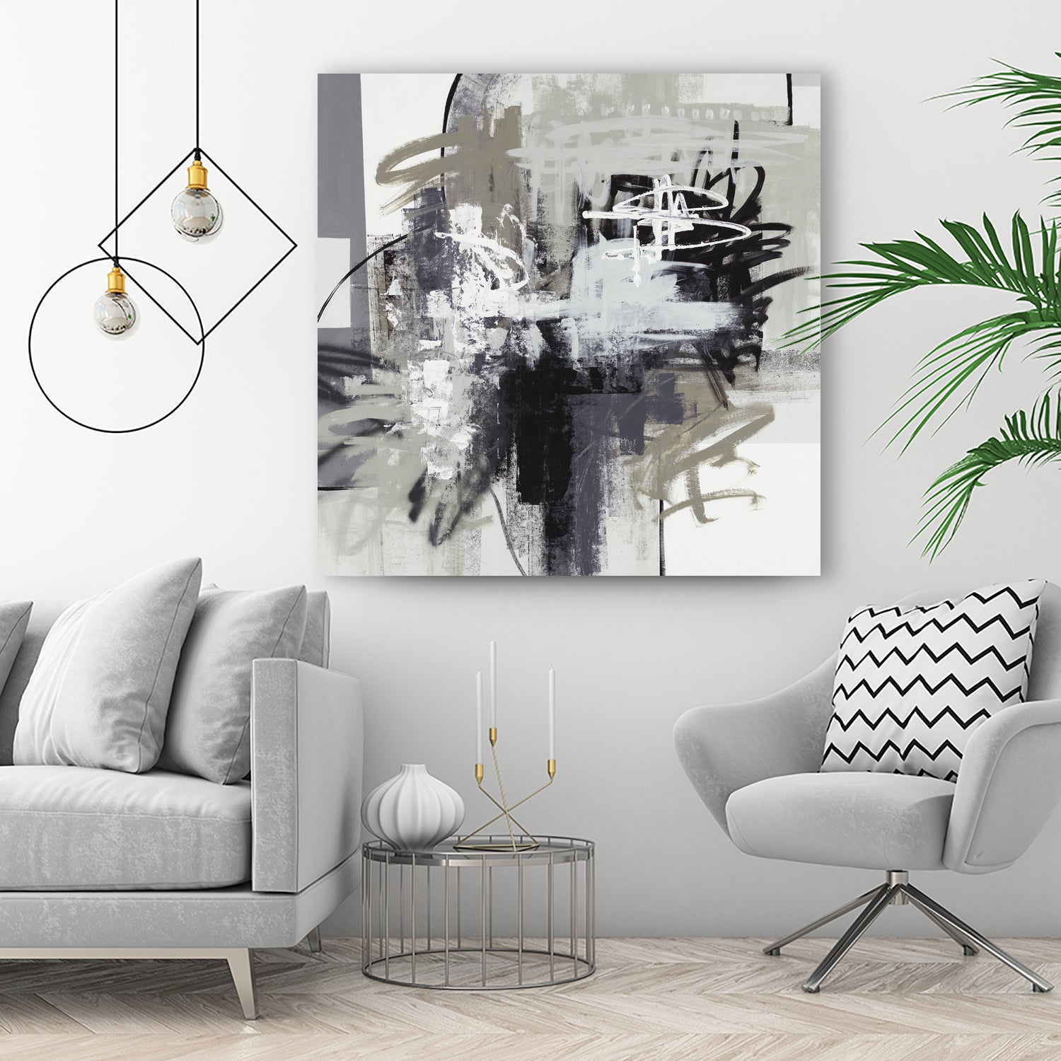 Loud Mouth by Daleno Art on GIANT ART - white abstract